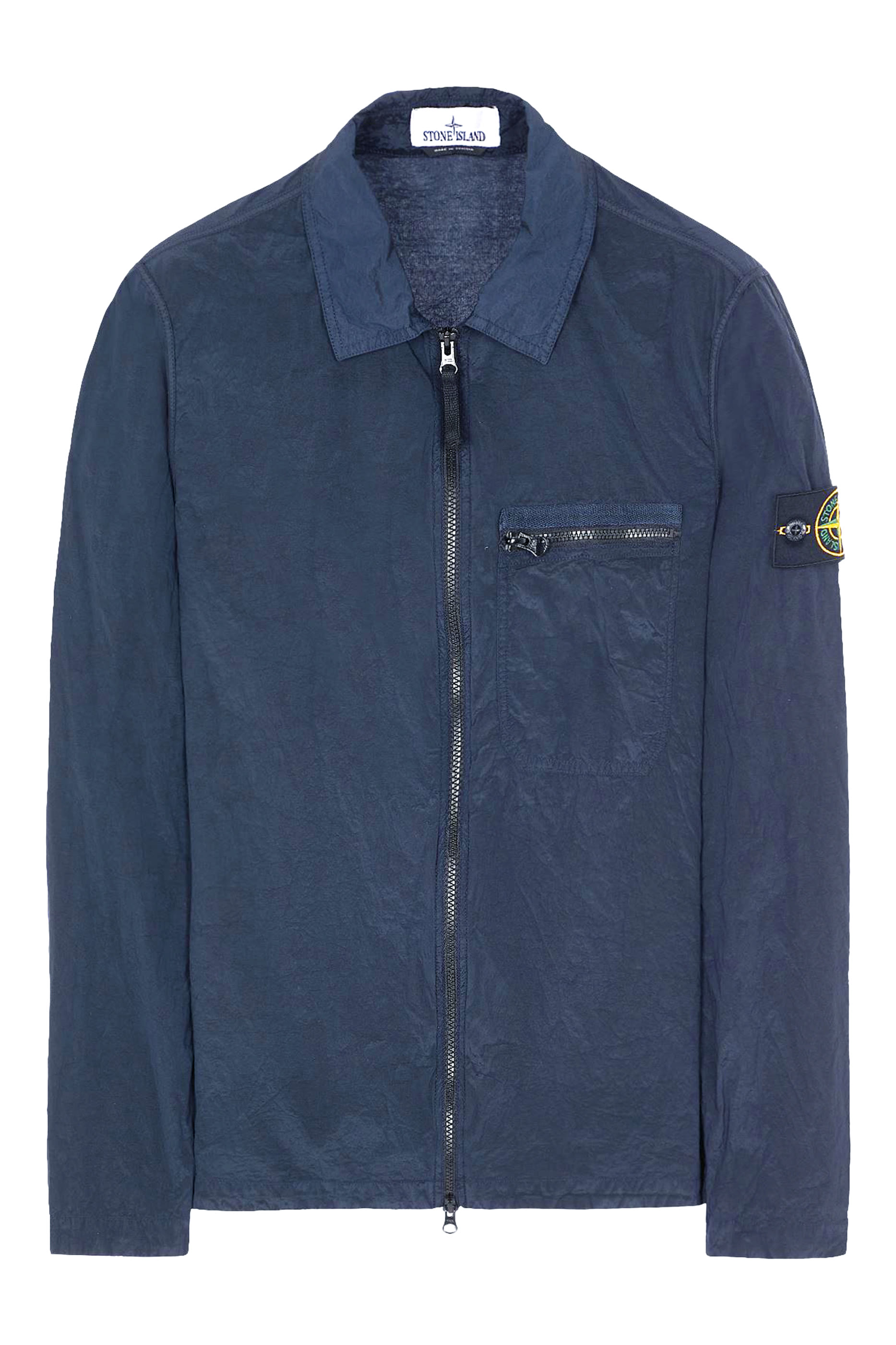 Nylon Zip Overshirt