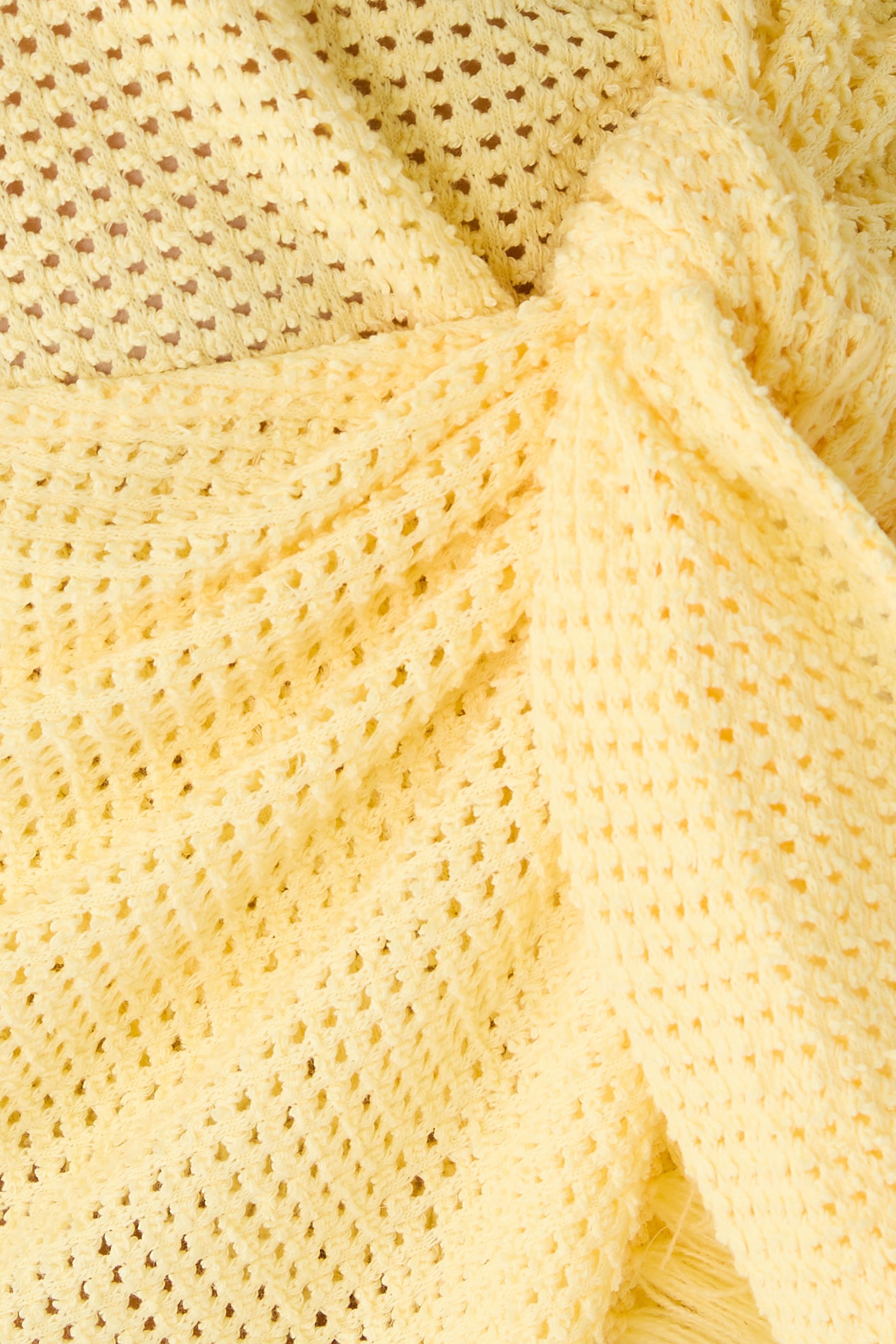 Roux Fringe-Hem Mini Dress