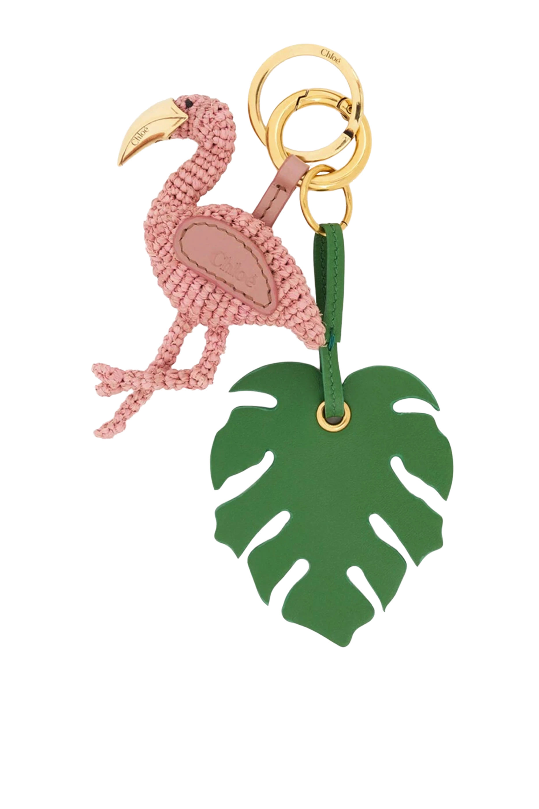 Symbols Flamingo Key Ring Bag Charm
