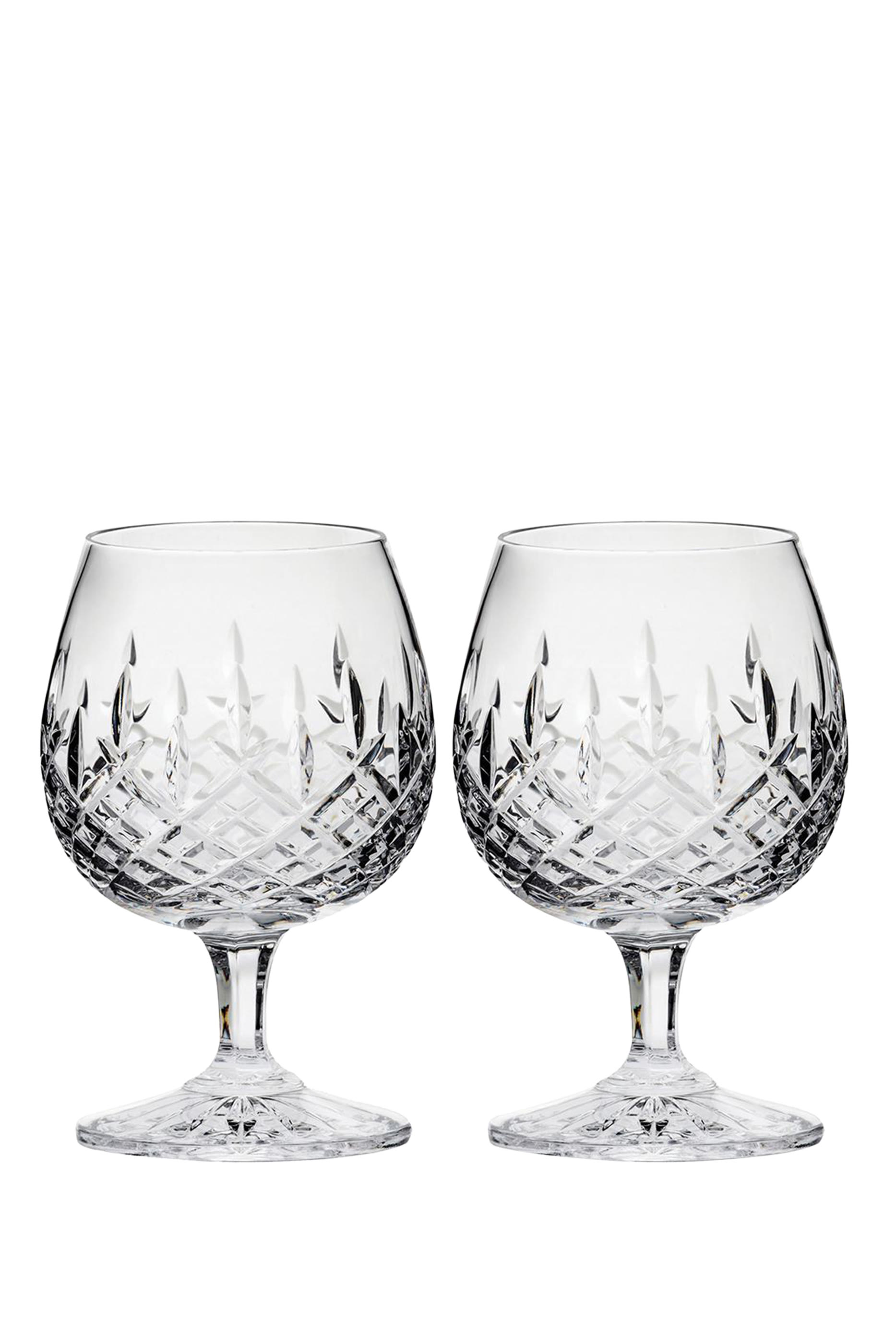 Brandy Crystal Glasses, Set of 2