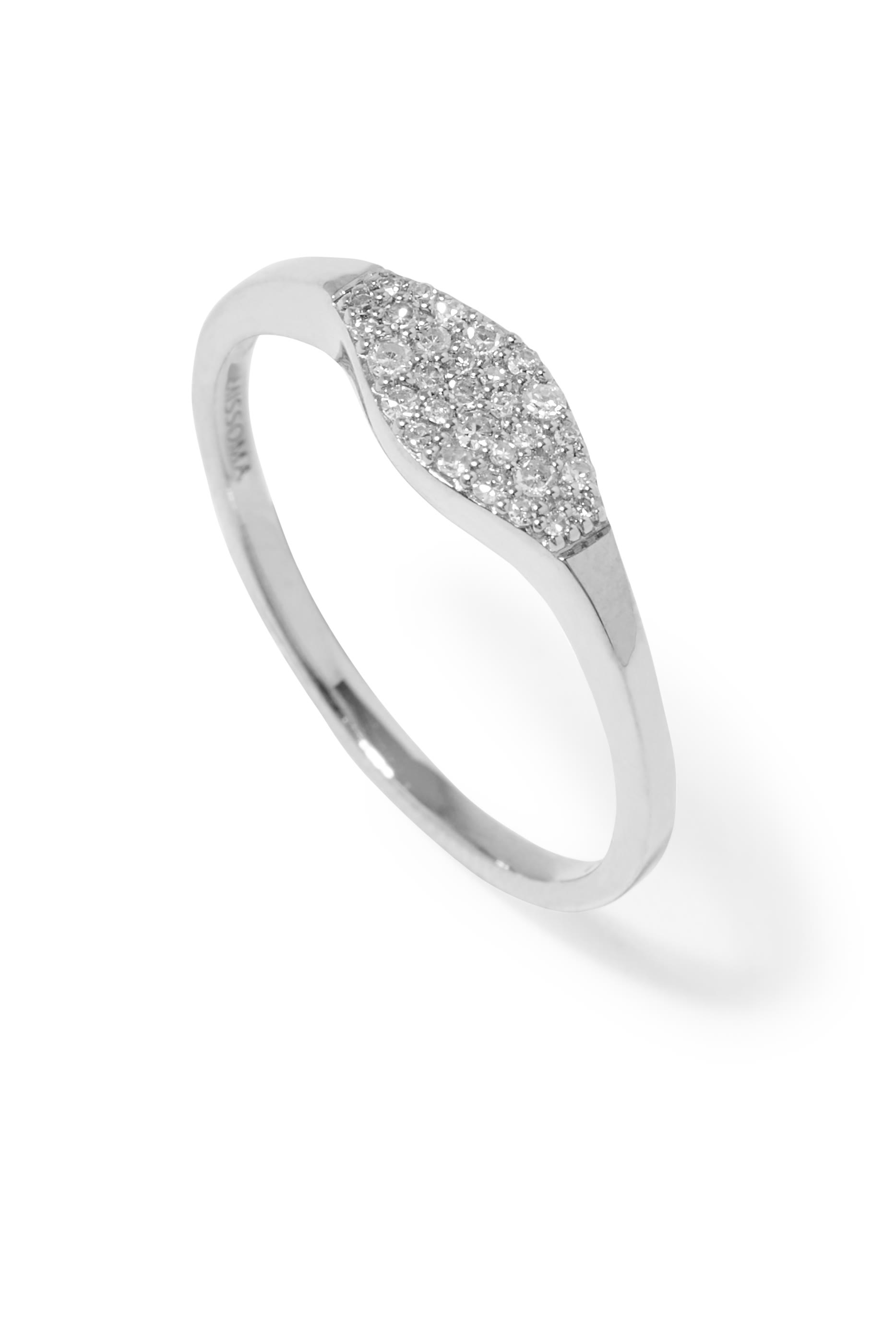 Fine Diamond Signet Ring