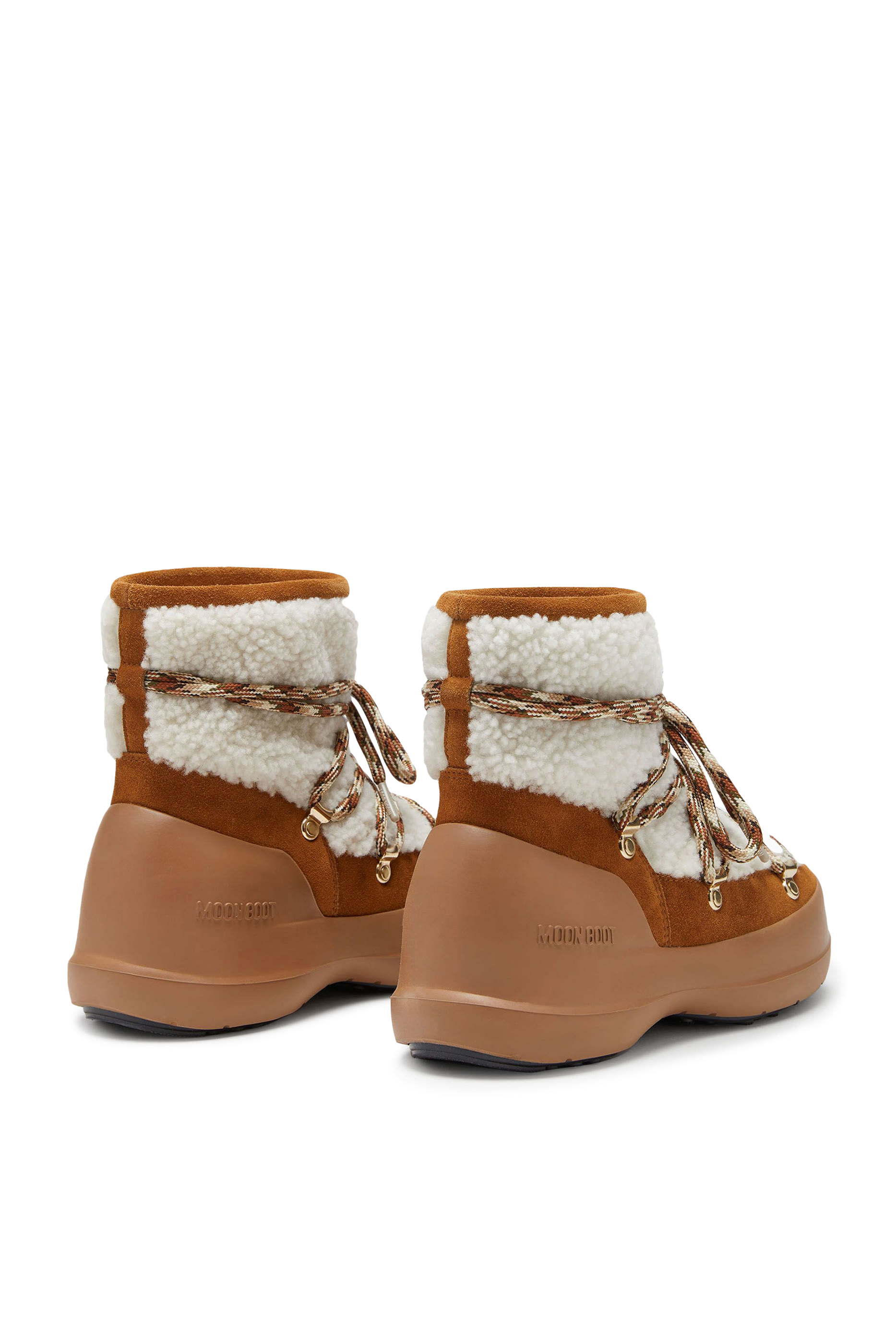 Luna Brown Shearling Boots
