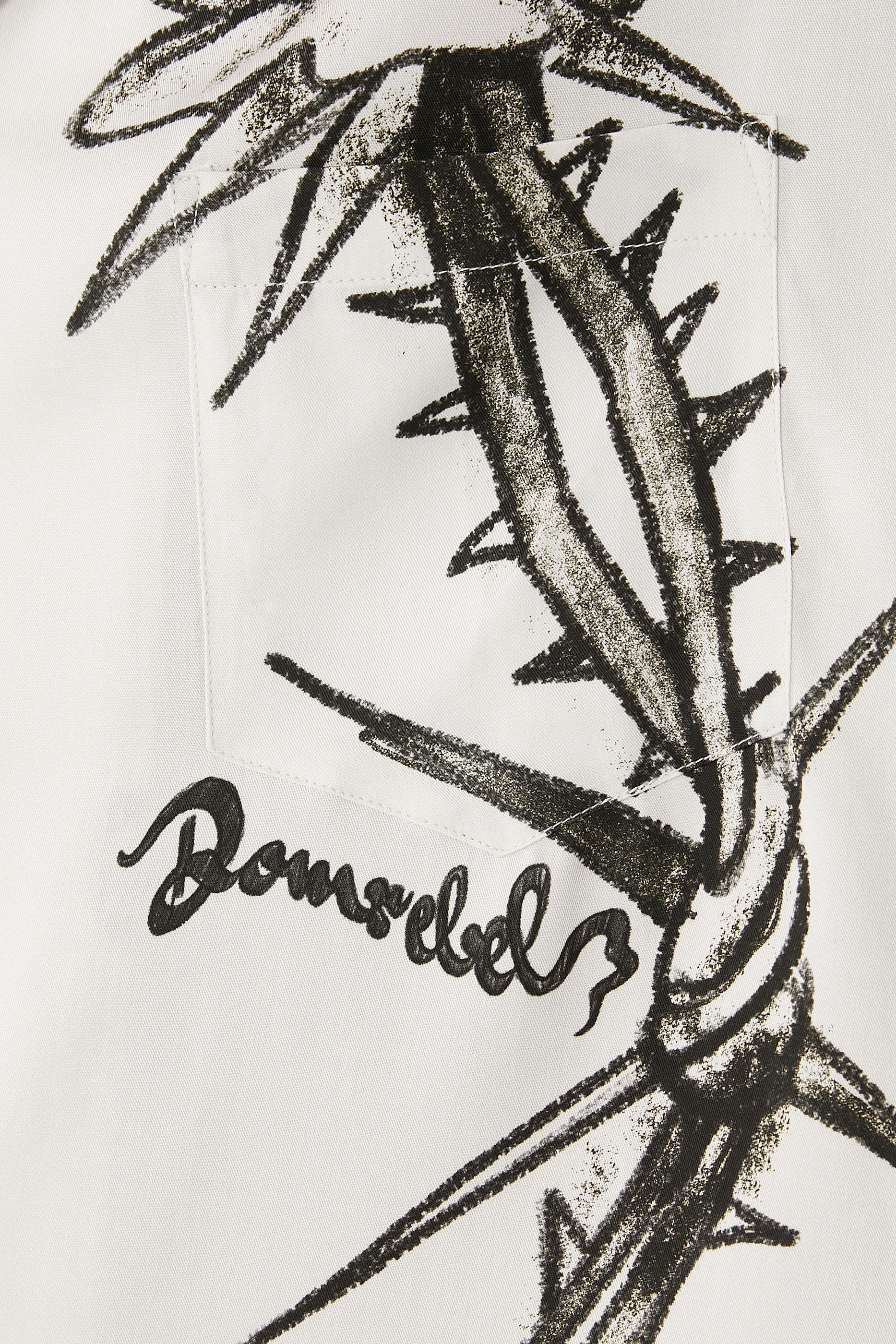 Inked Camp Collar Shirt