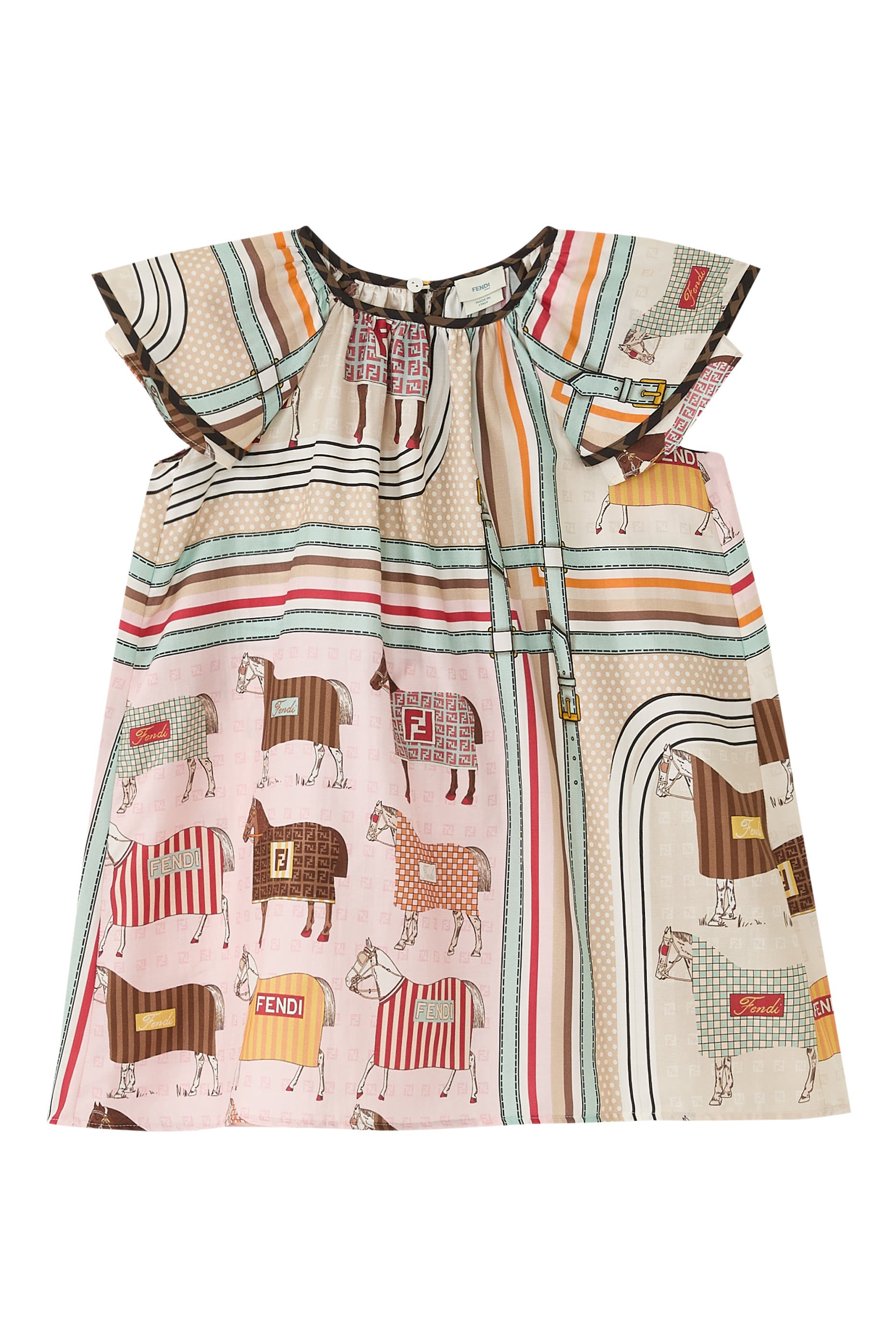 Kids Horse Print Dress