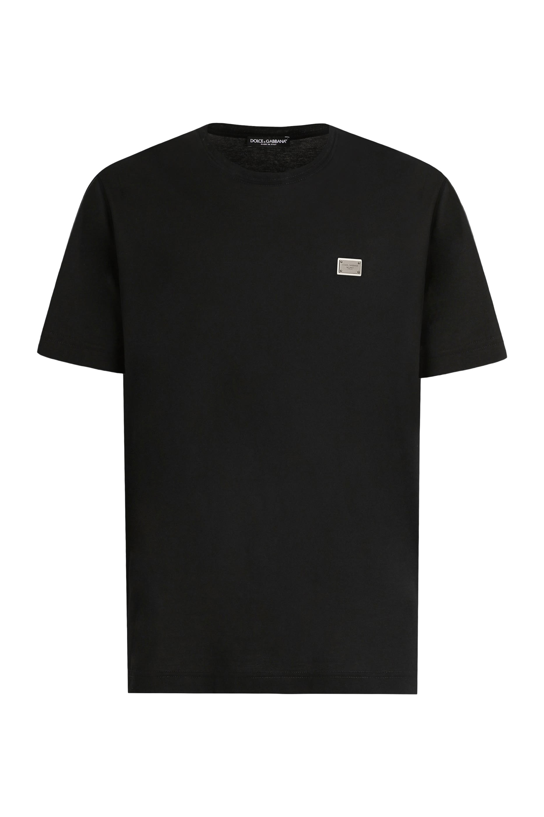 Logo Tag Cotton T-Shirt