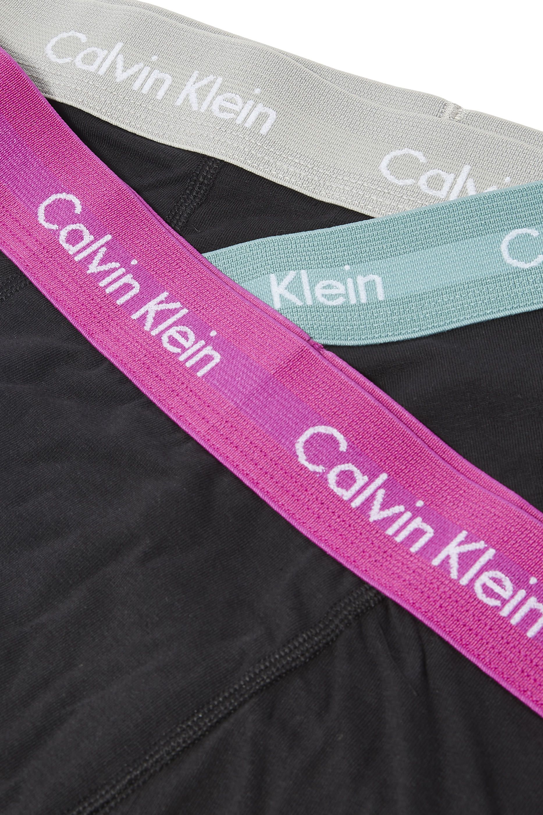 Cotton Stretch Trunks, Set of 3