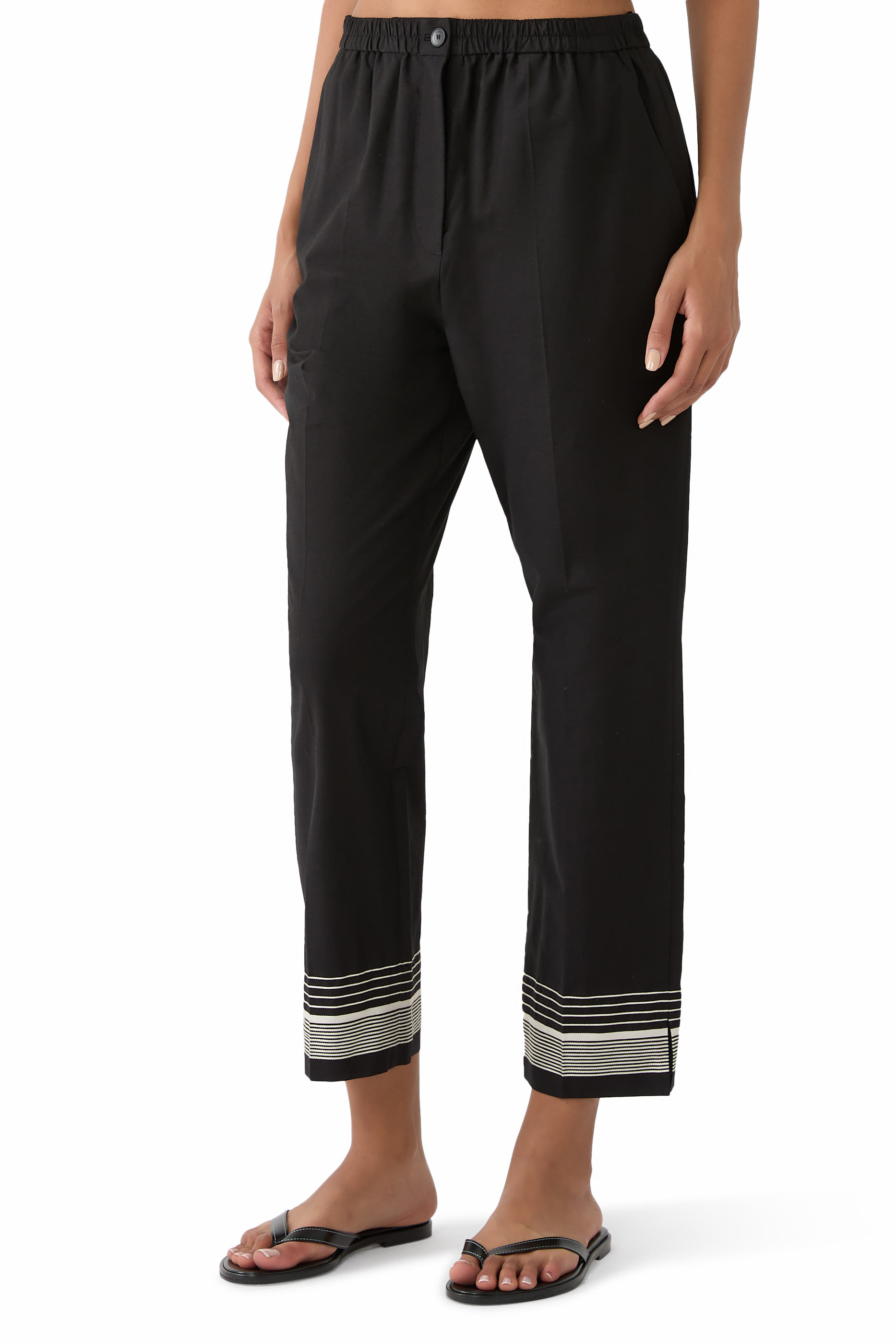 Tottenham Cotton Blend Trousers