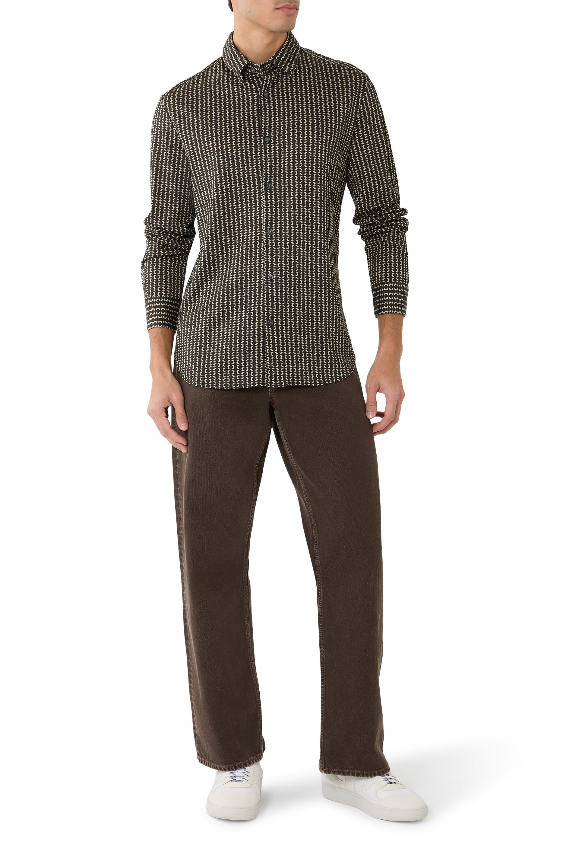  Lyocell-Blend Jersey Shirt 