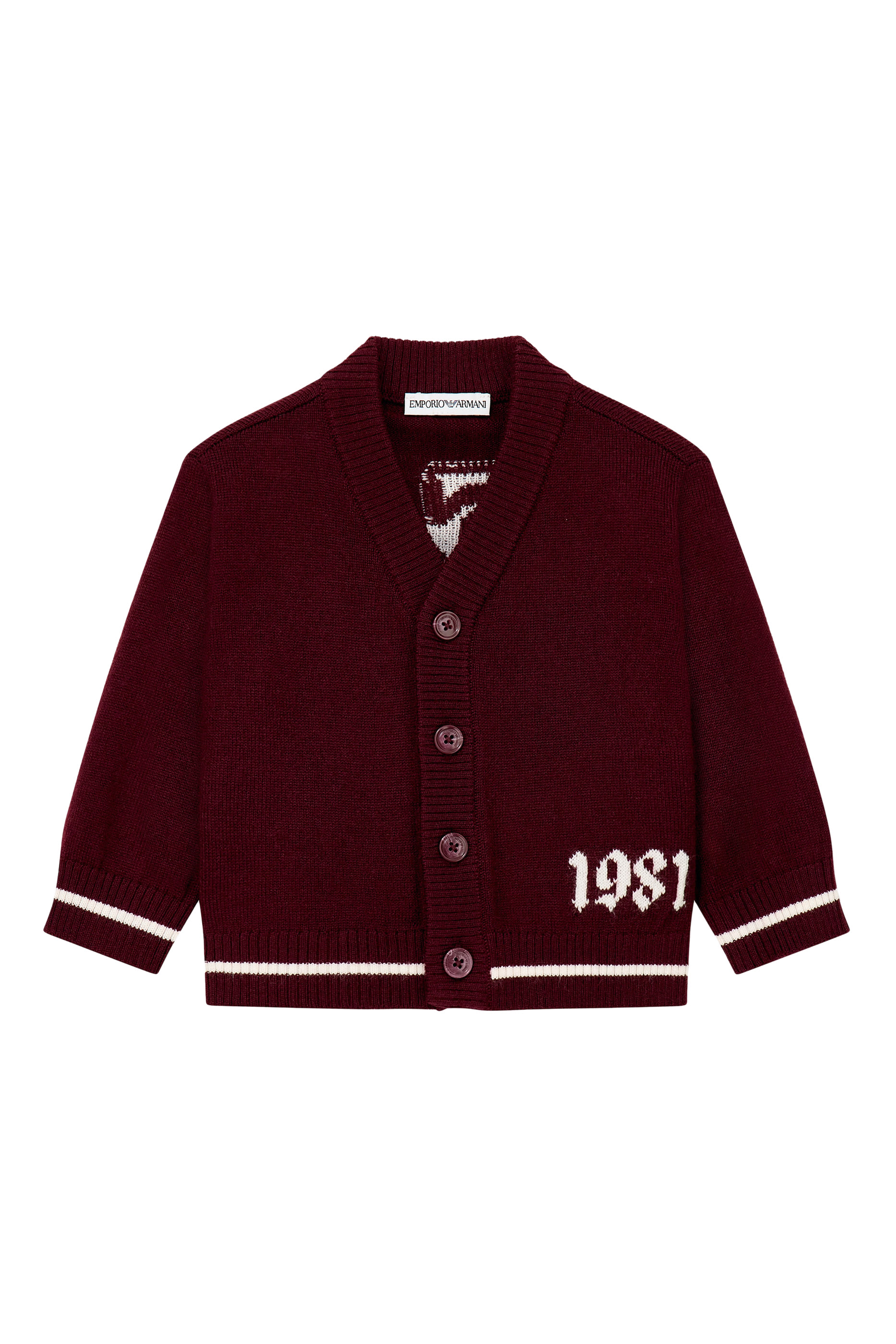 Kids 1981 Detail V-Neck Cardigan