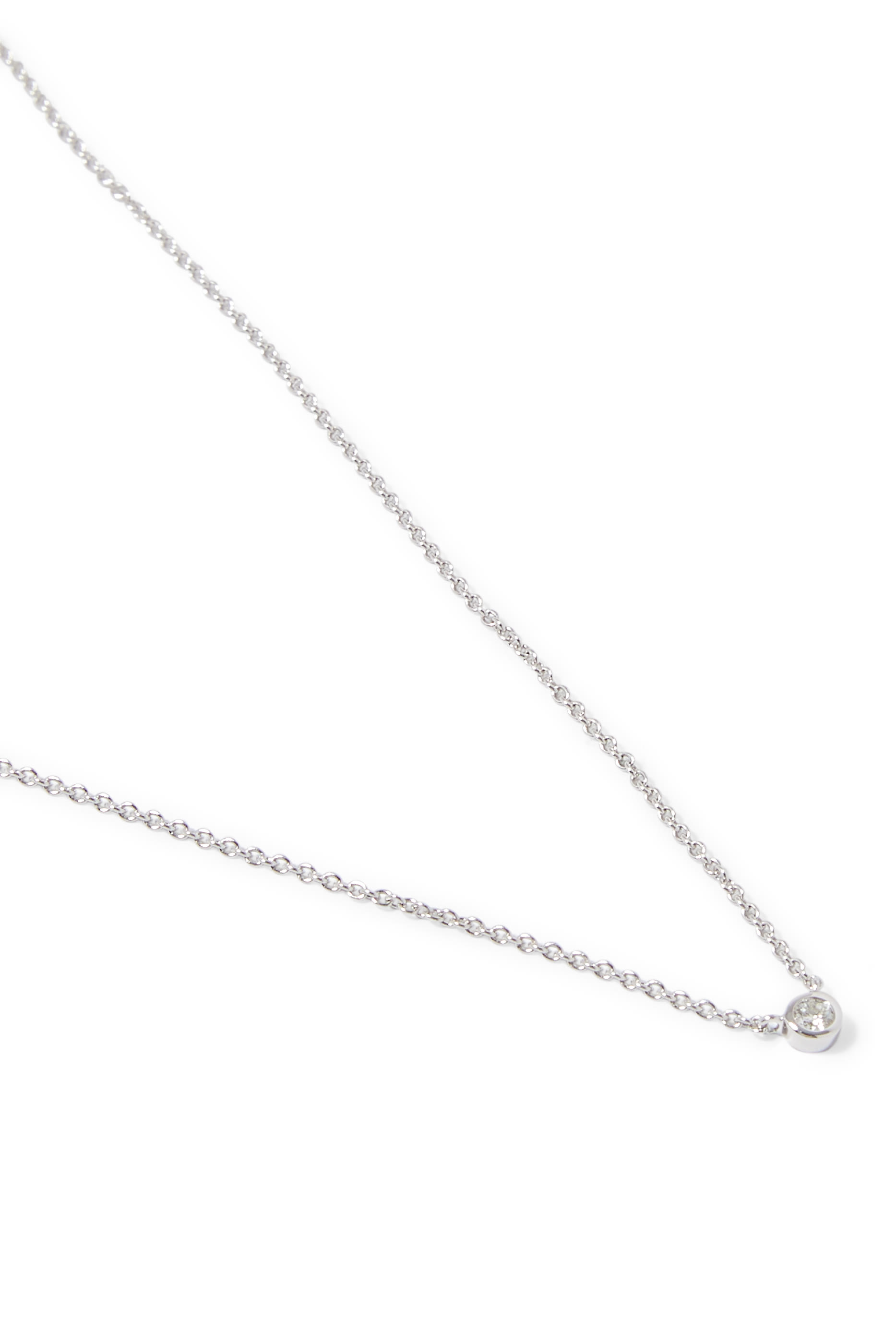Fine Diamond Solitaire Pendant Necklace