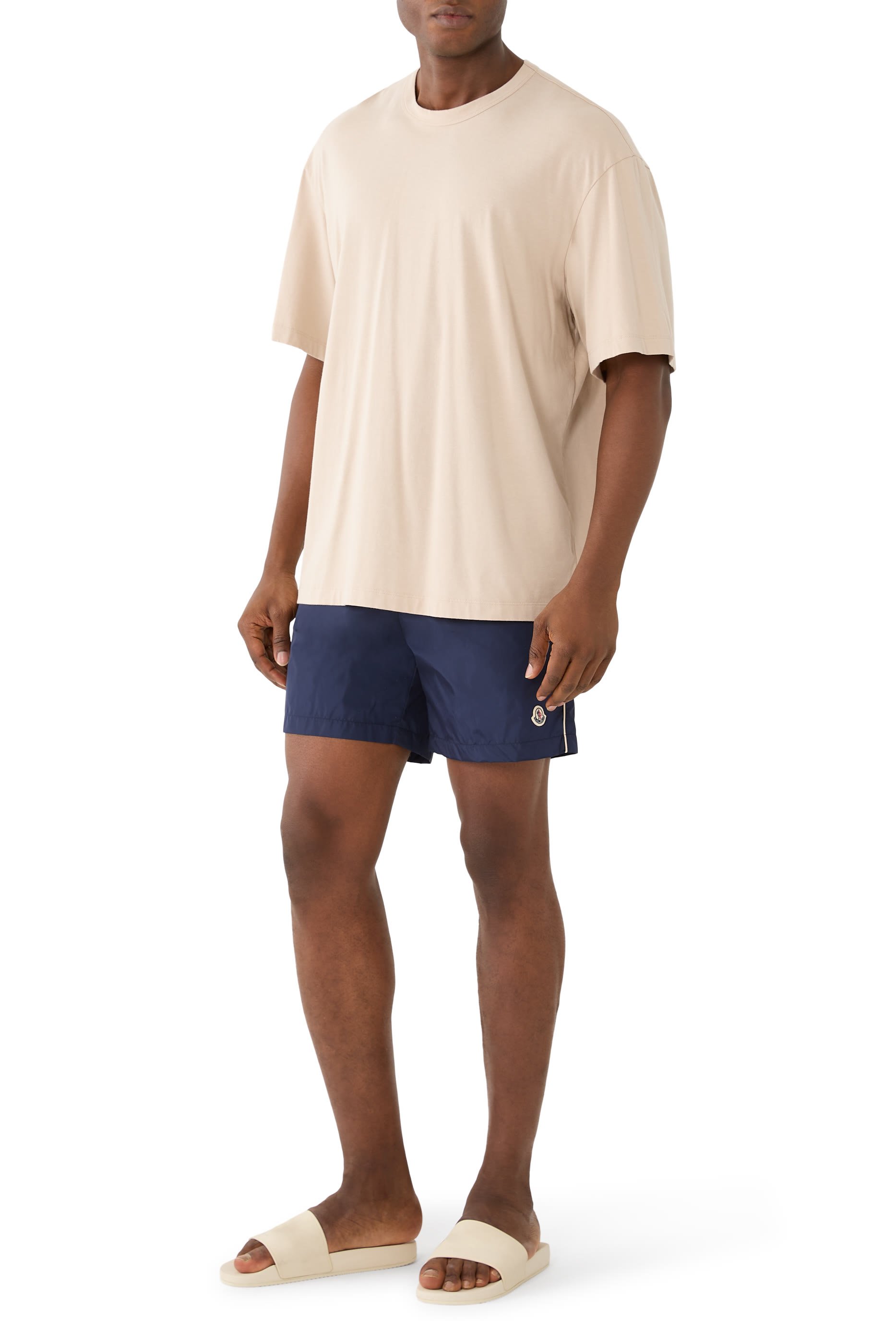 Logo Patch Swim Shorts