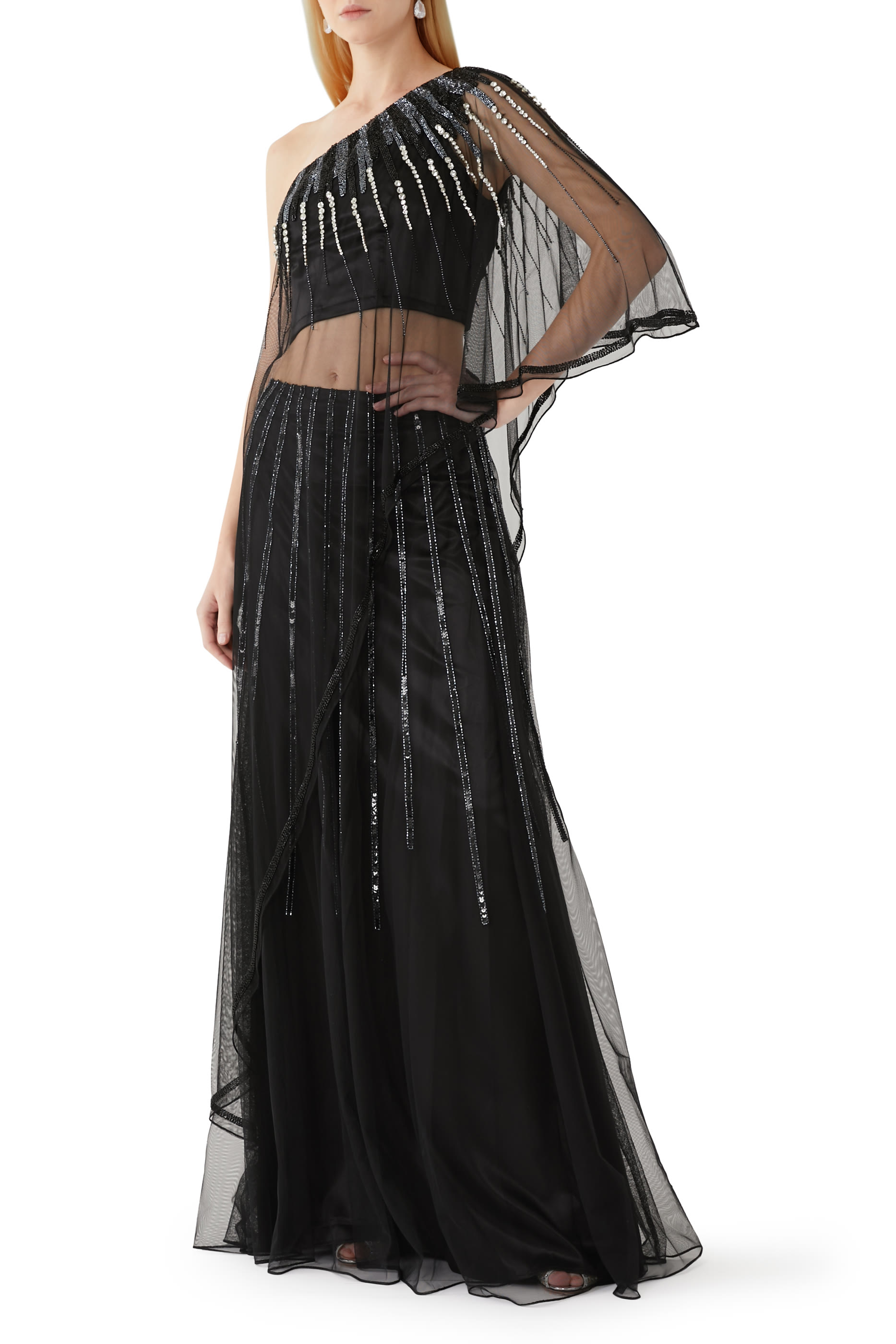 Shania One Shoulder Gown