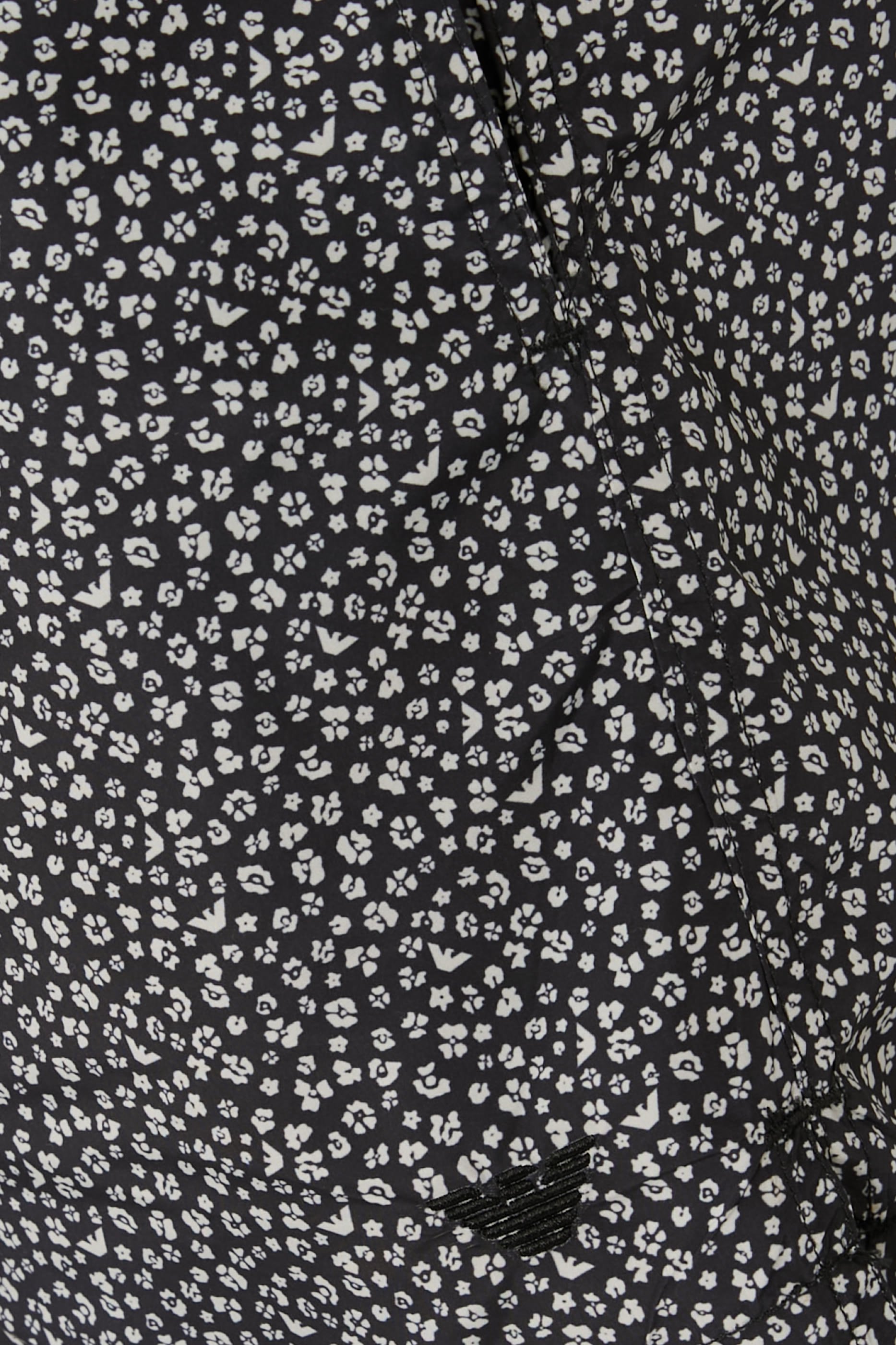 Sticks Print Swim Shorts