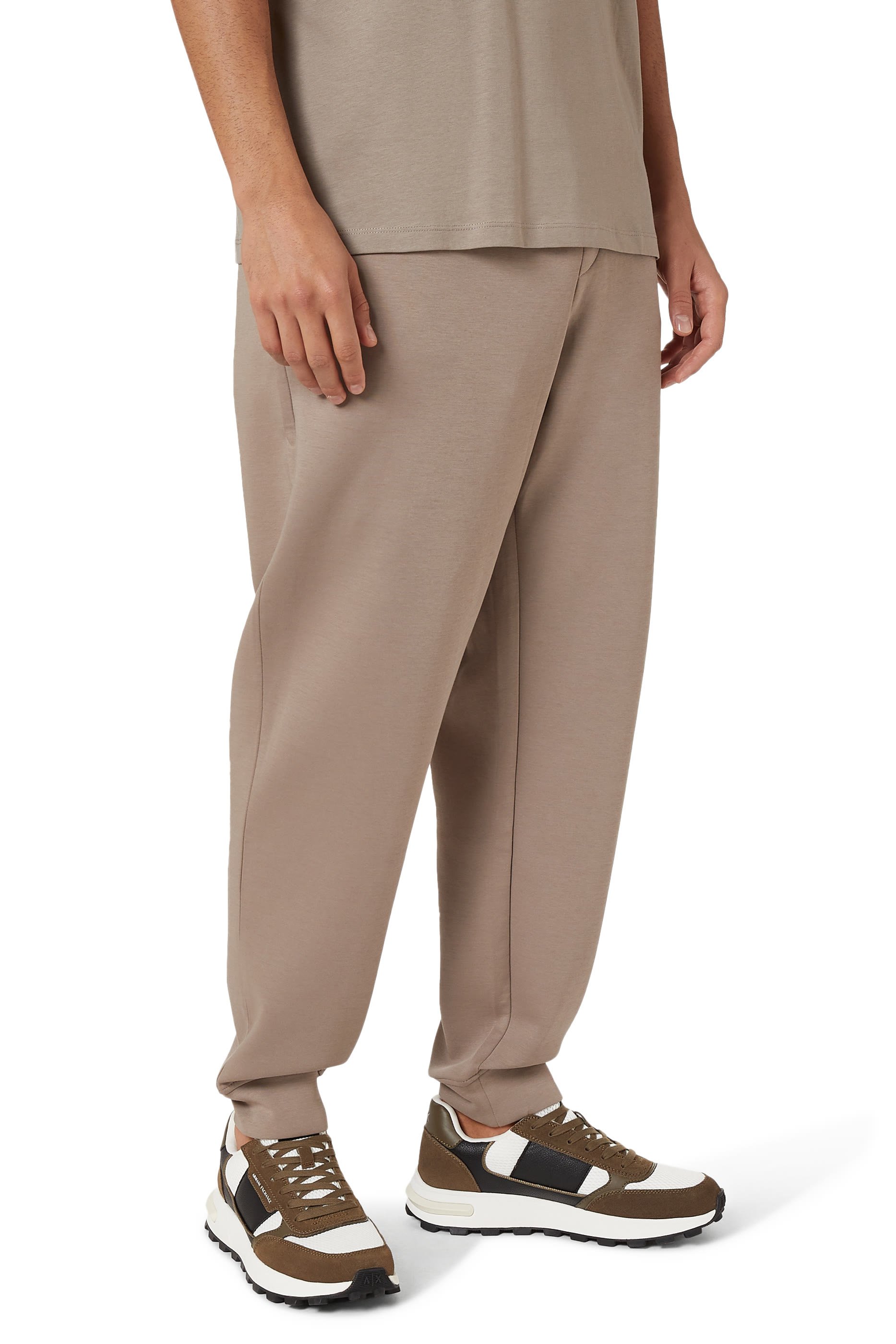 Logo Technical Fabric Sneakers