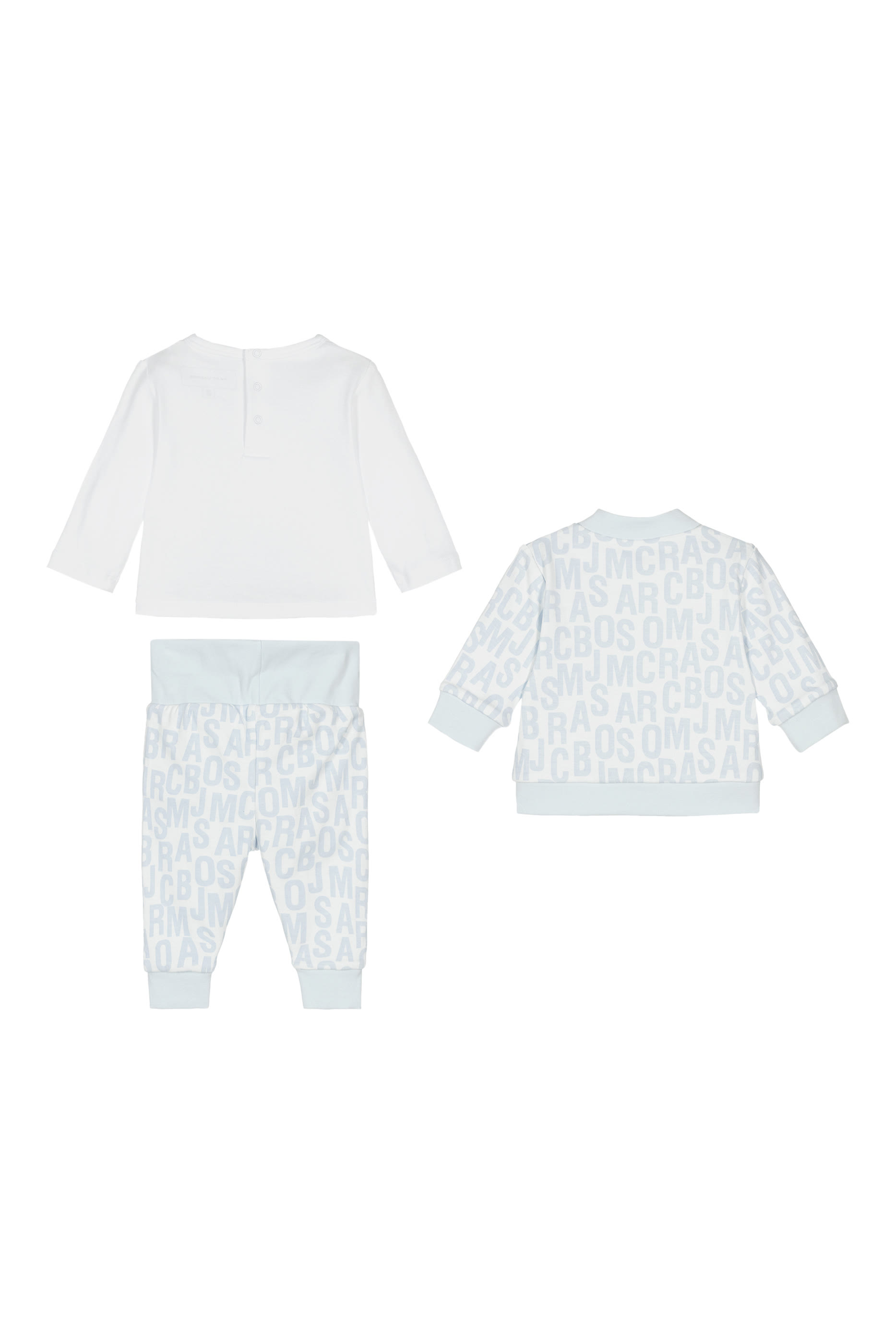 Kids Logo Shirt & Pajama, Set of 3