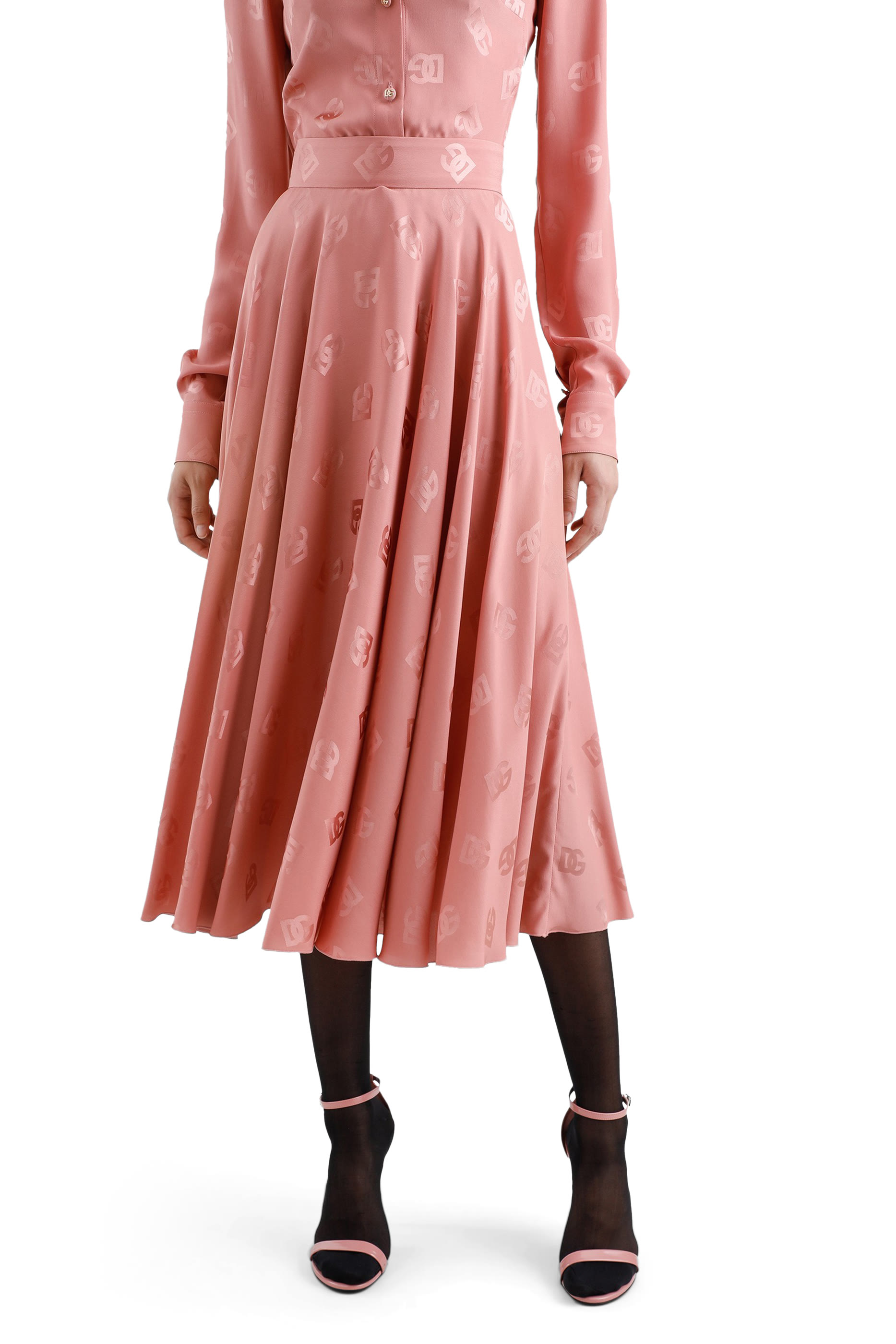 All-Over DG Logo Skirt