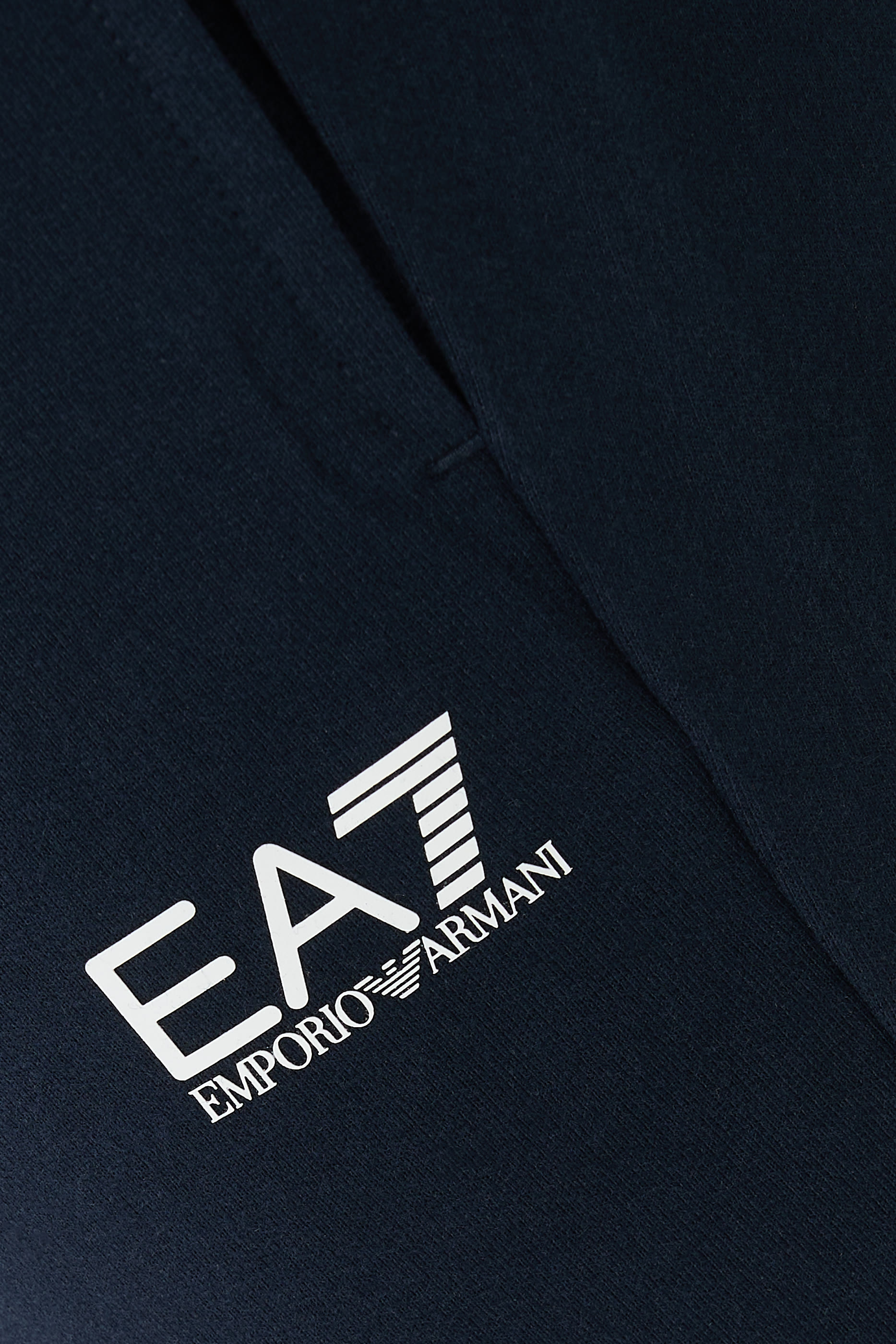 EA7 Logo Cotton Sweatpants