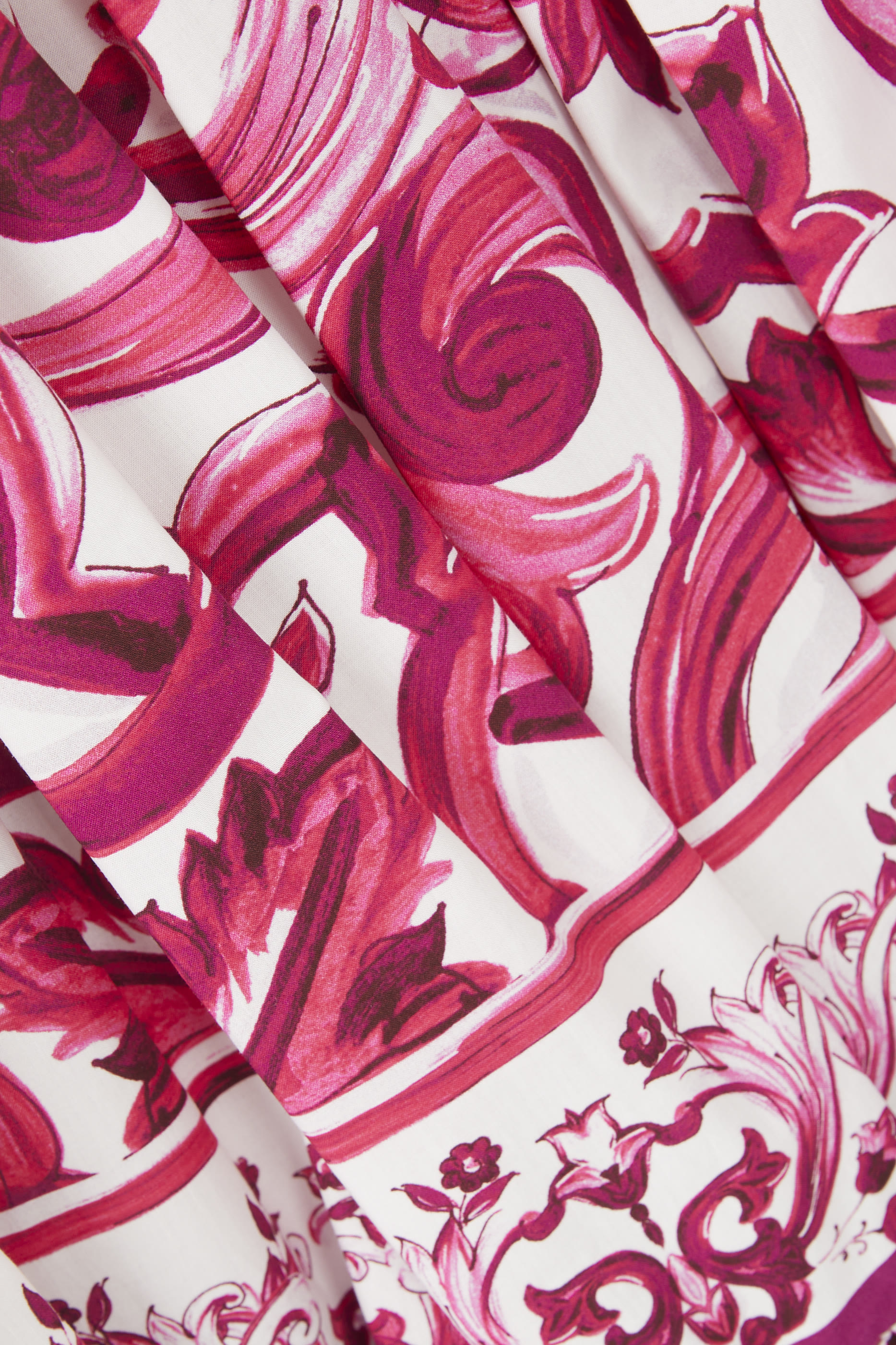 Kids Majolica Print Cotton Dress