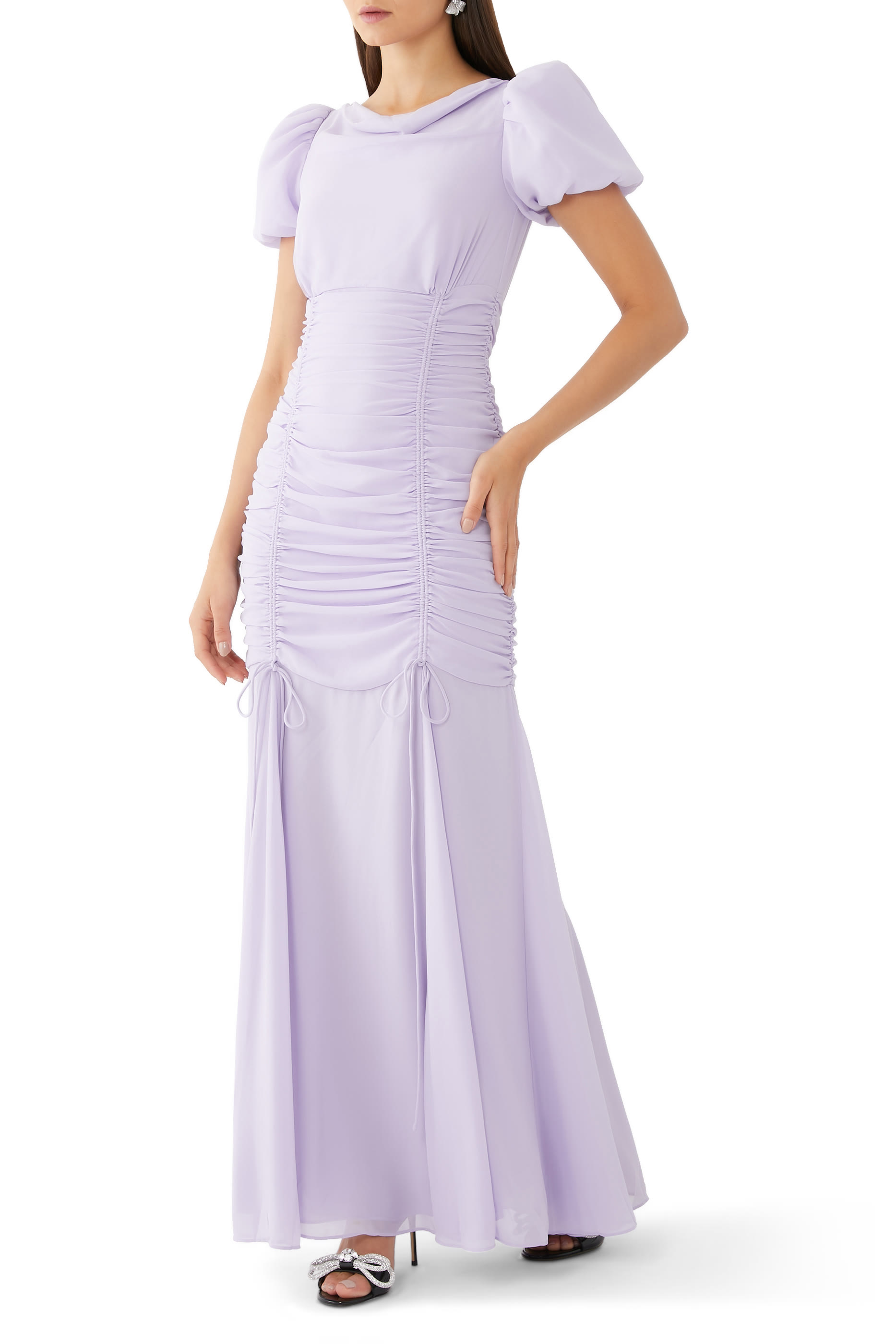 Ruched Maxi Dress