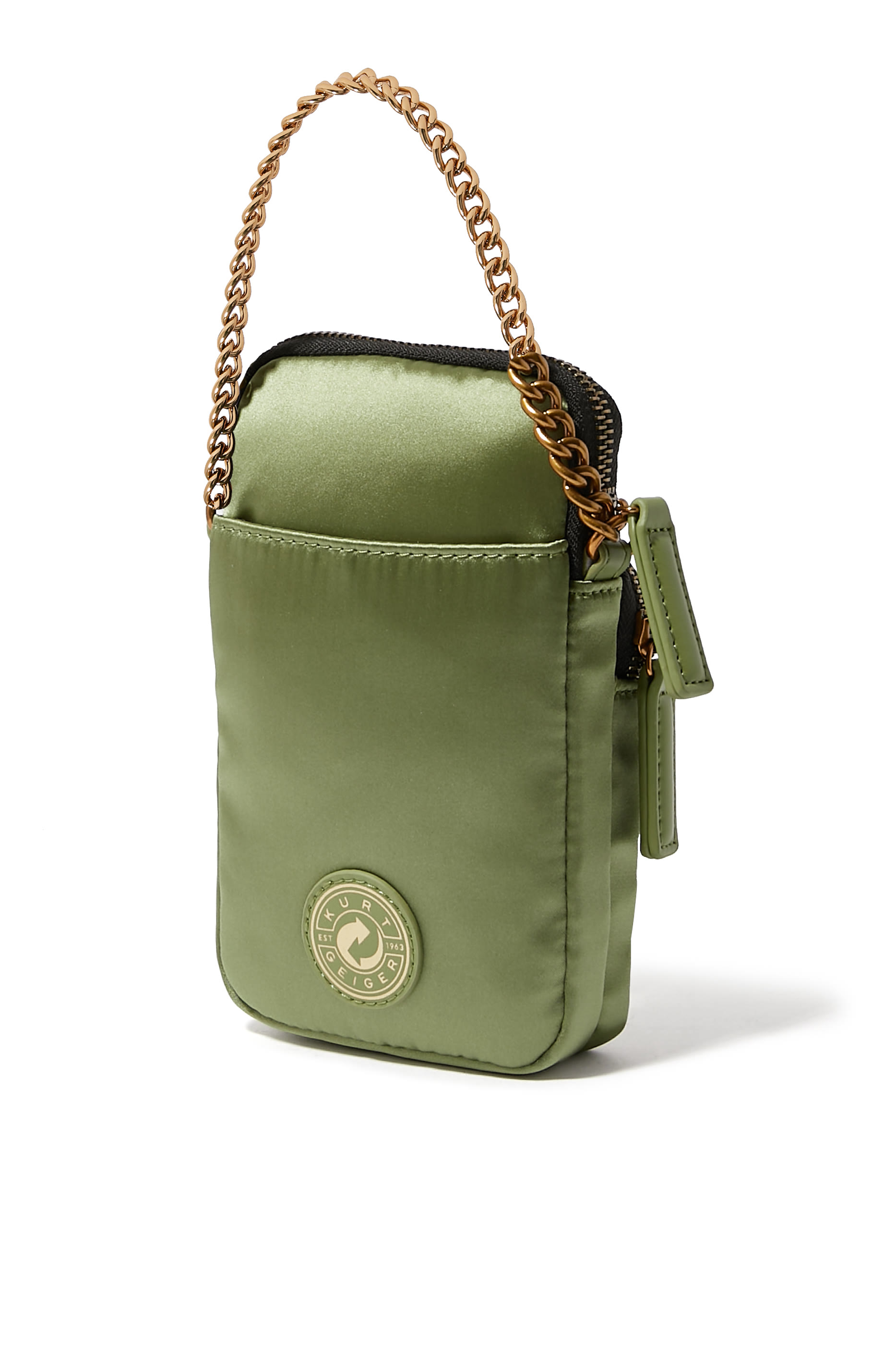 Recycled Nylon Multi Pockets Crossbody Bag