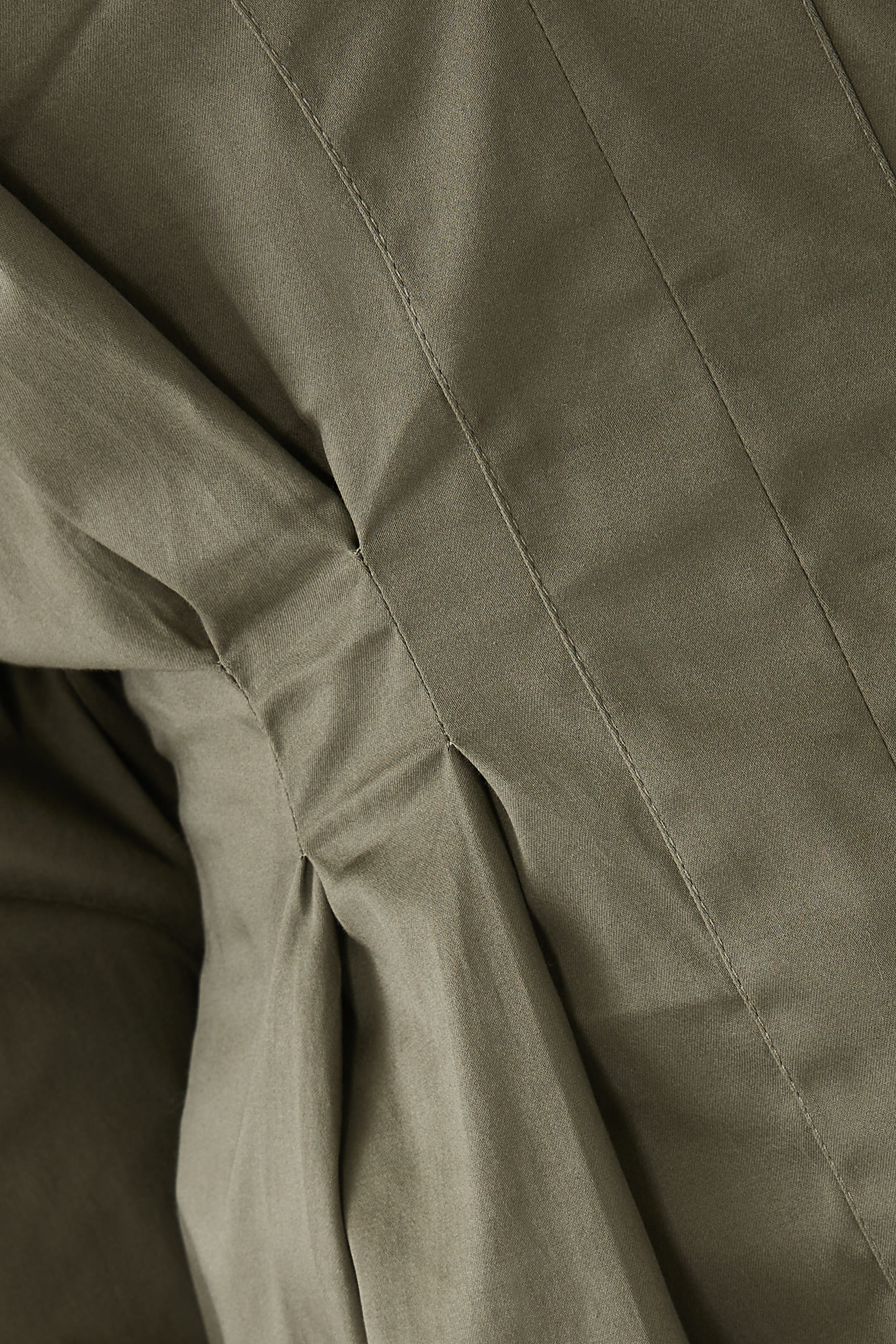 Noronha Draped Cotton Poplin Top