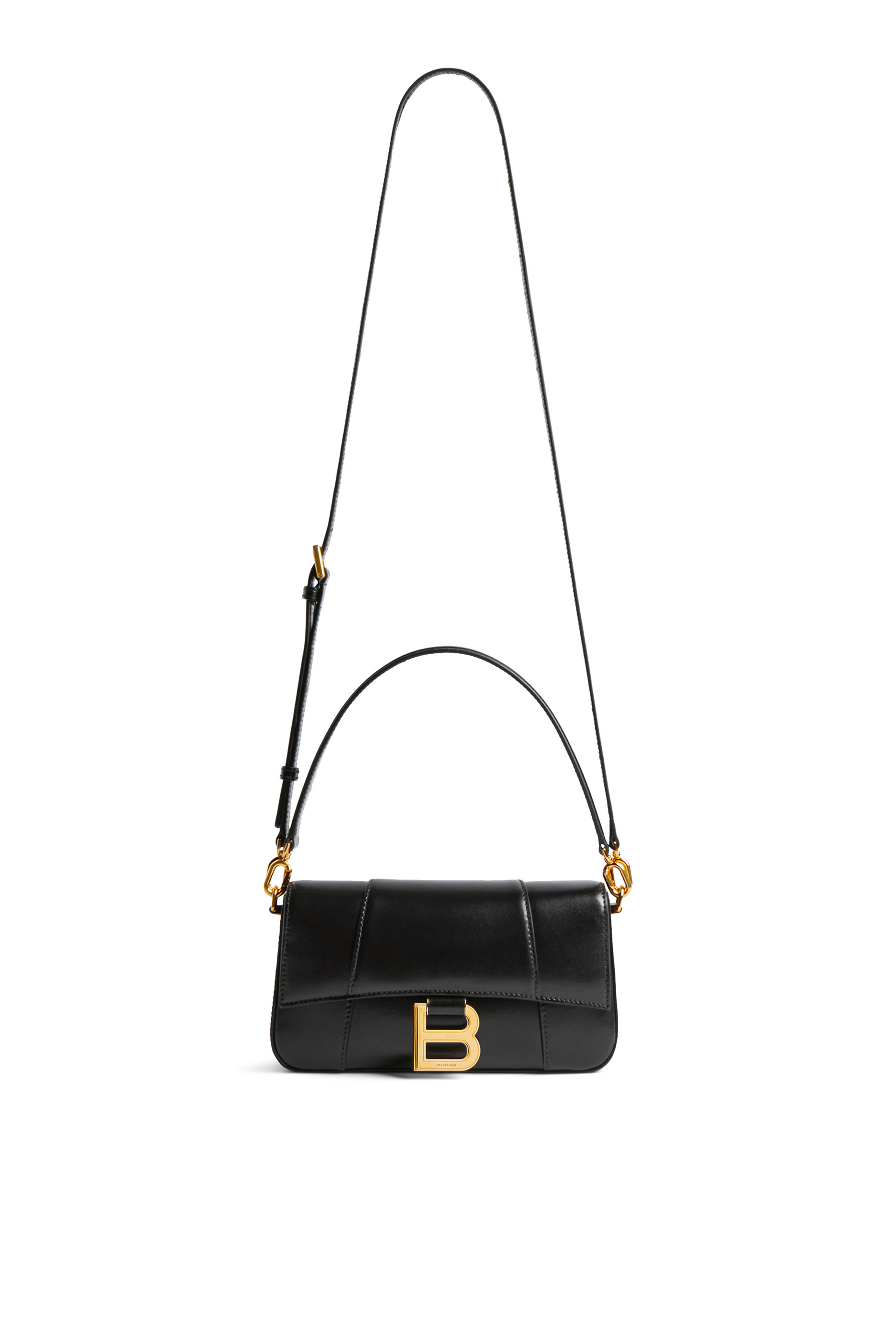 Hourglass Small Leather Handbag