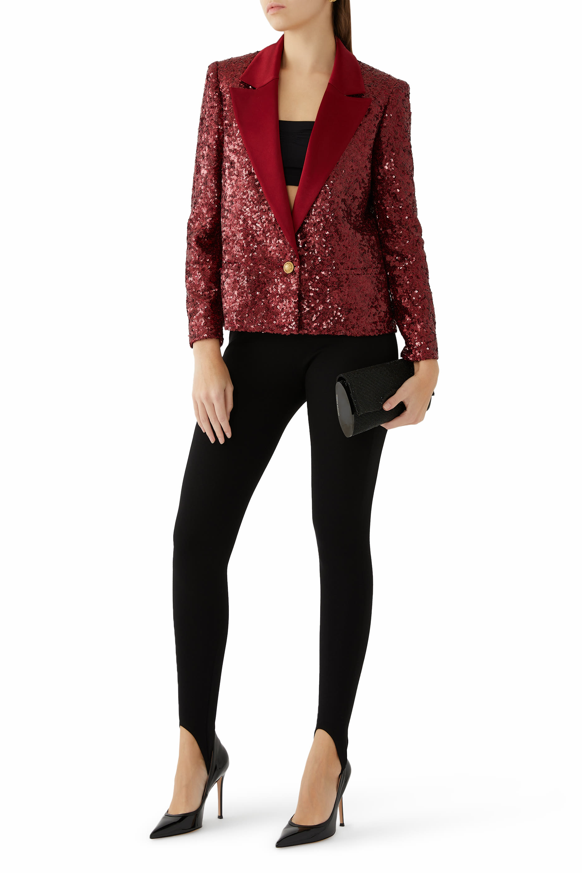 Devyn Sequin Blazer