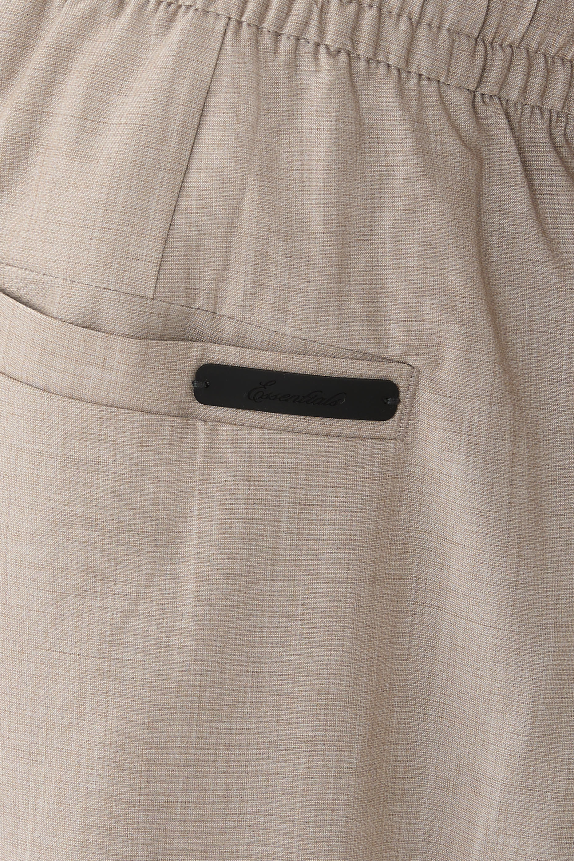  Silk Blend Pleat Front Drawstring Pants 