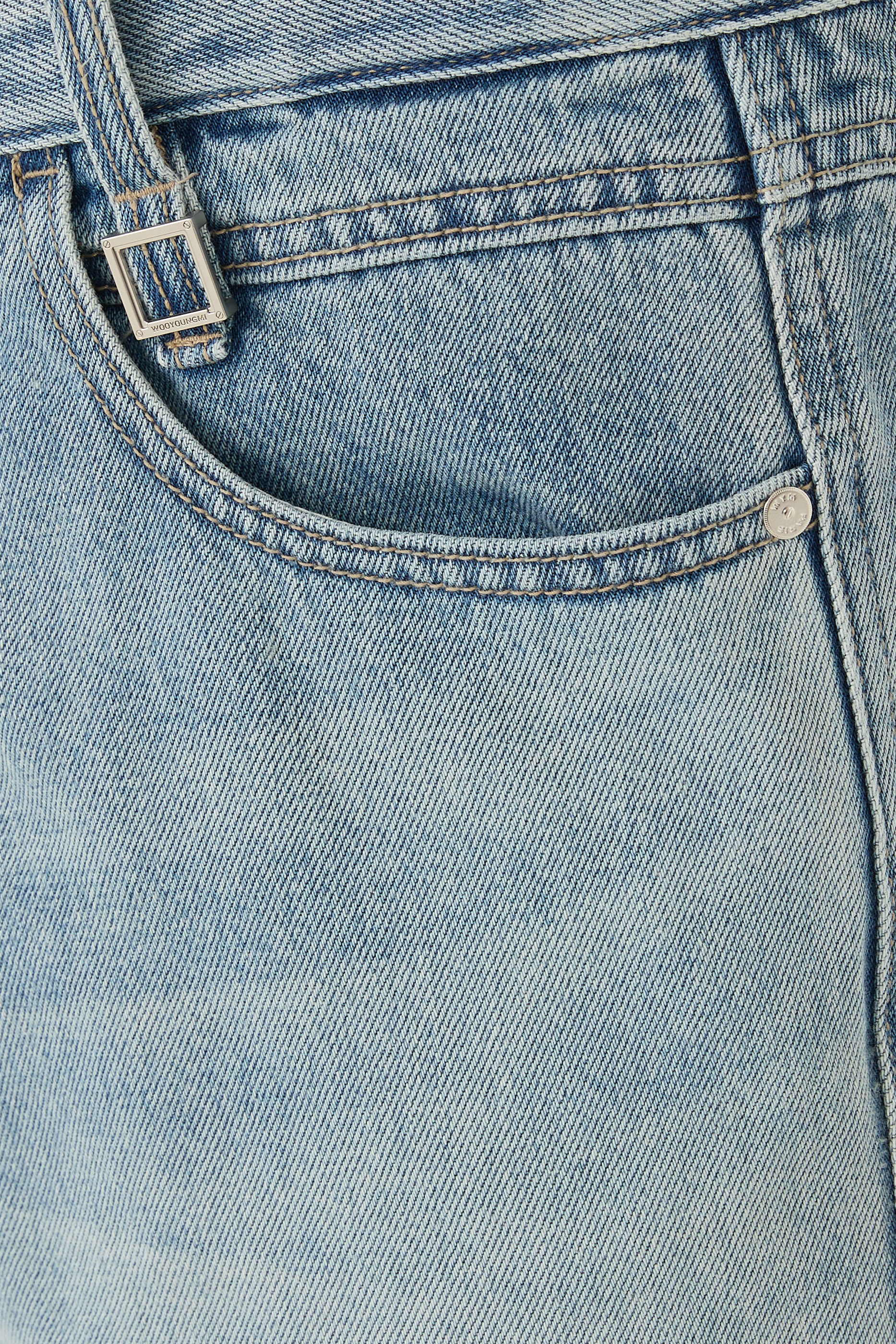 Straight Denim Pants