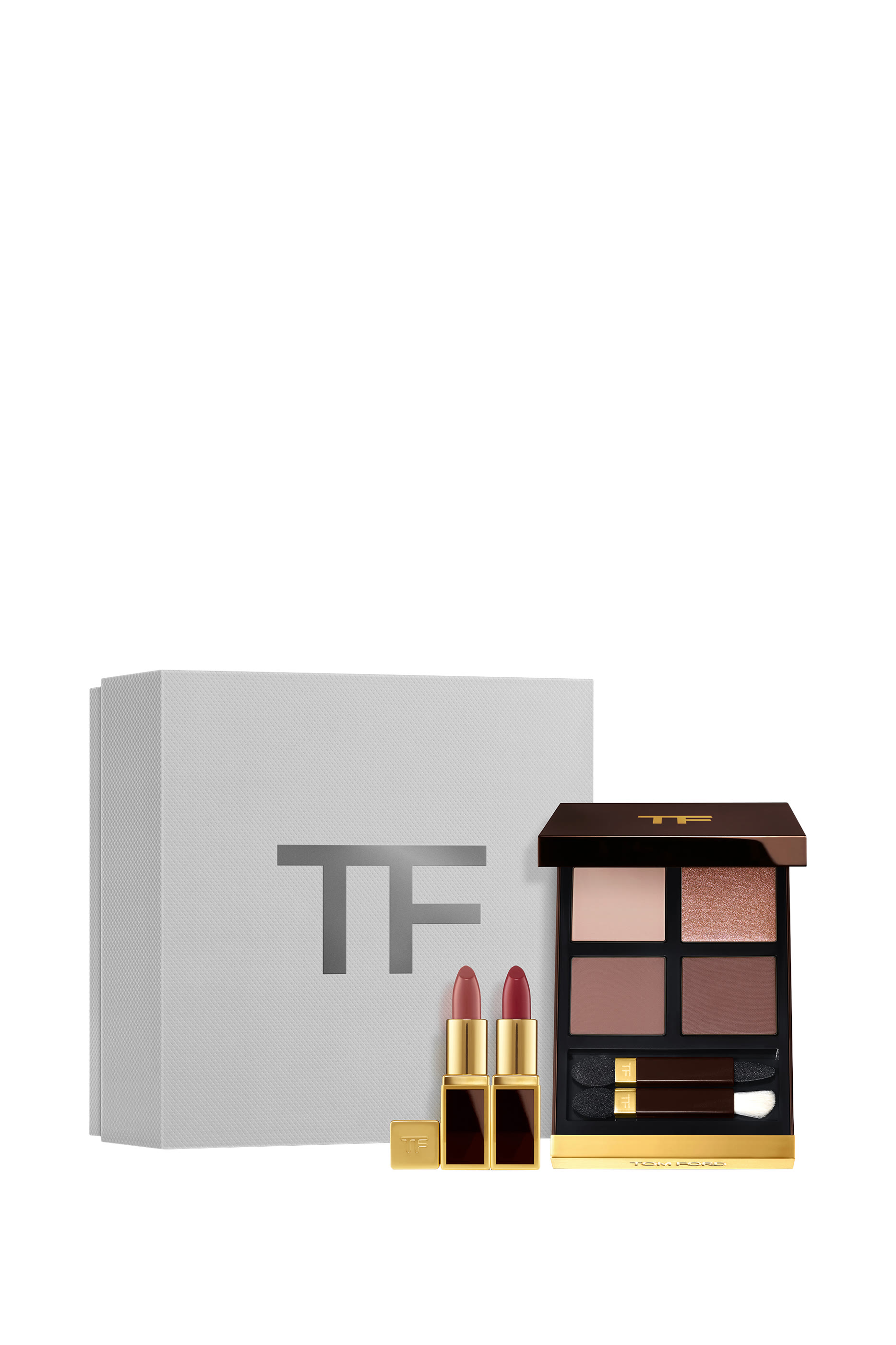 Eye Color Quad and Lip Color Mini Deluxe Set