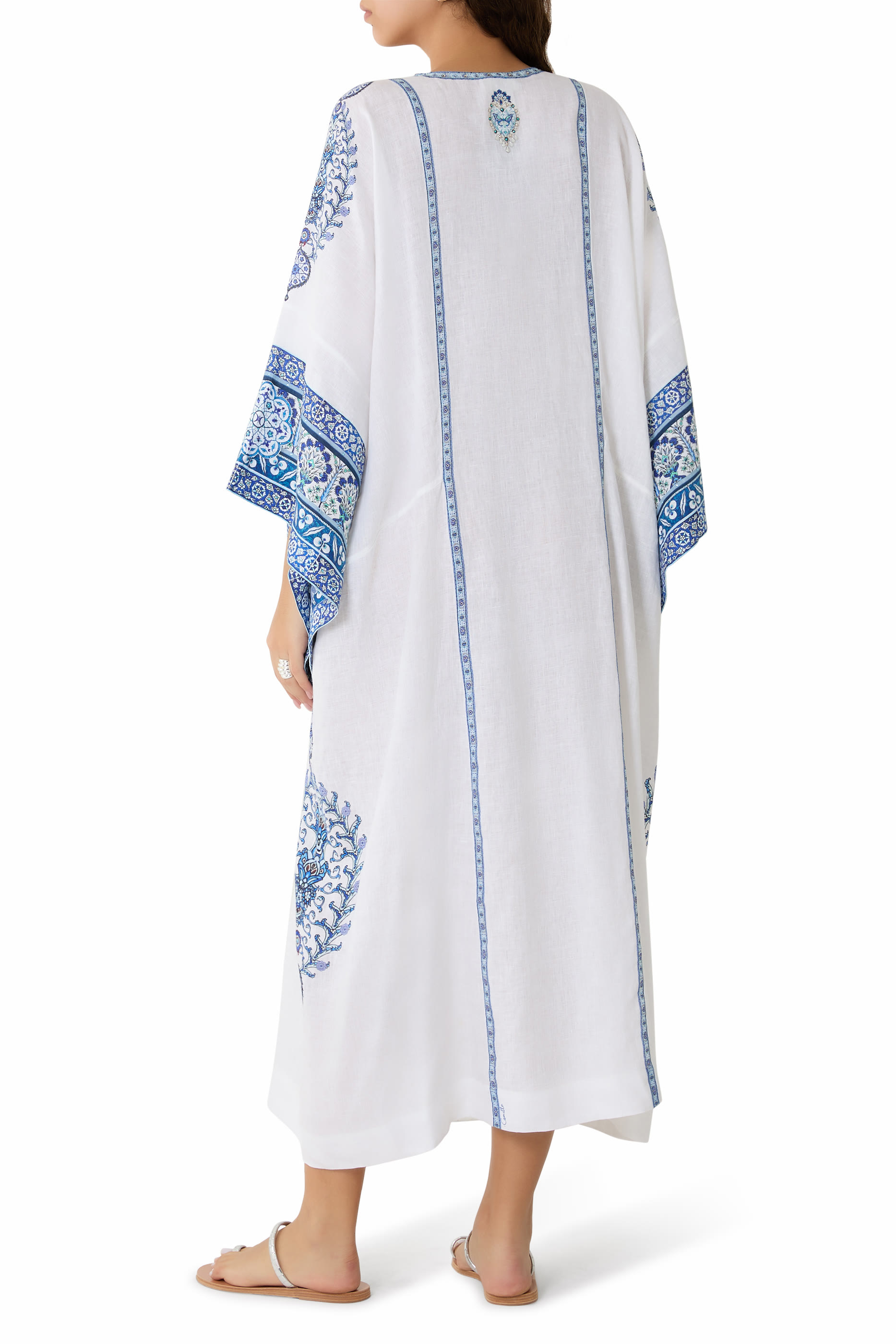 Isnik Lullaby Panelled Wrap Kaftan 