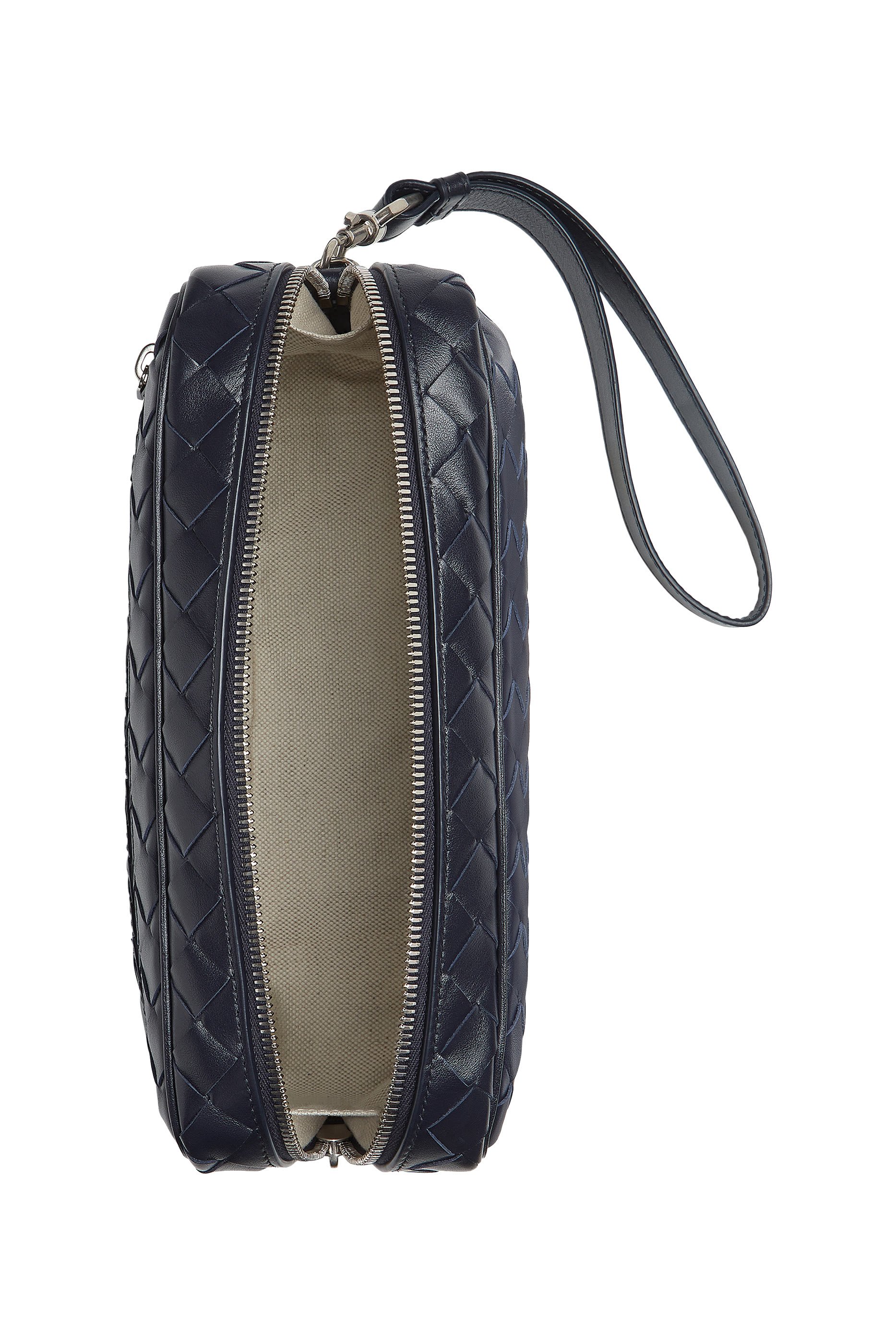 Intrecciato Pouch with Wristlet