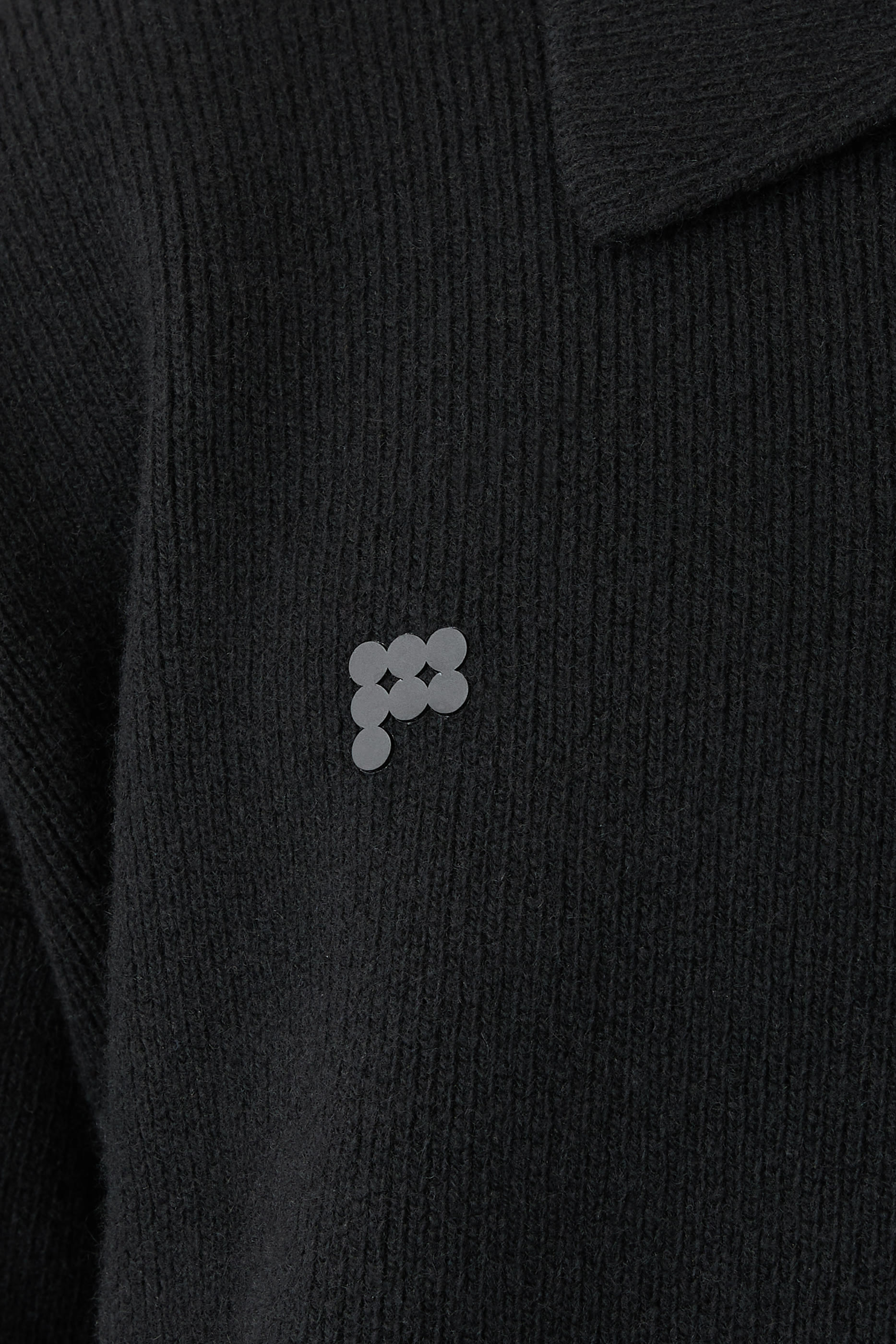 DNA Recycled Cashmere Polo Sweater