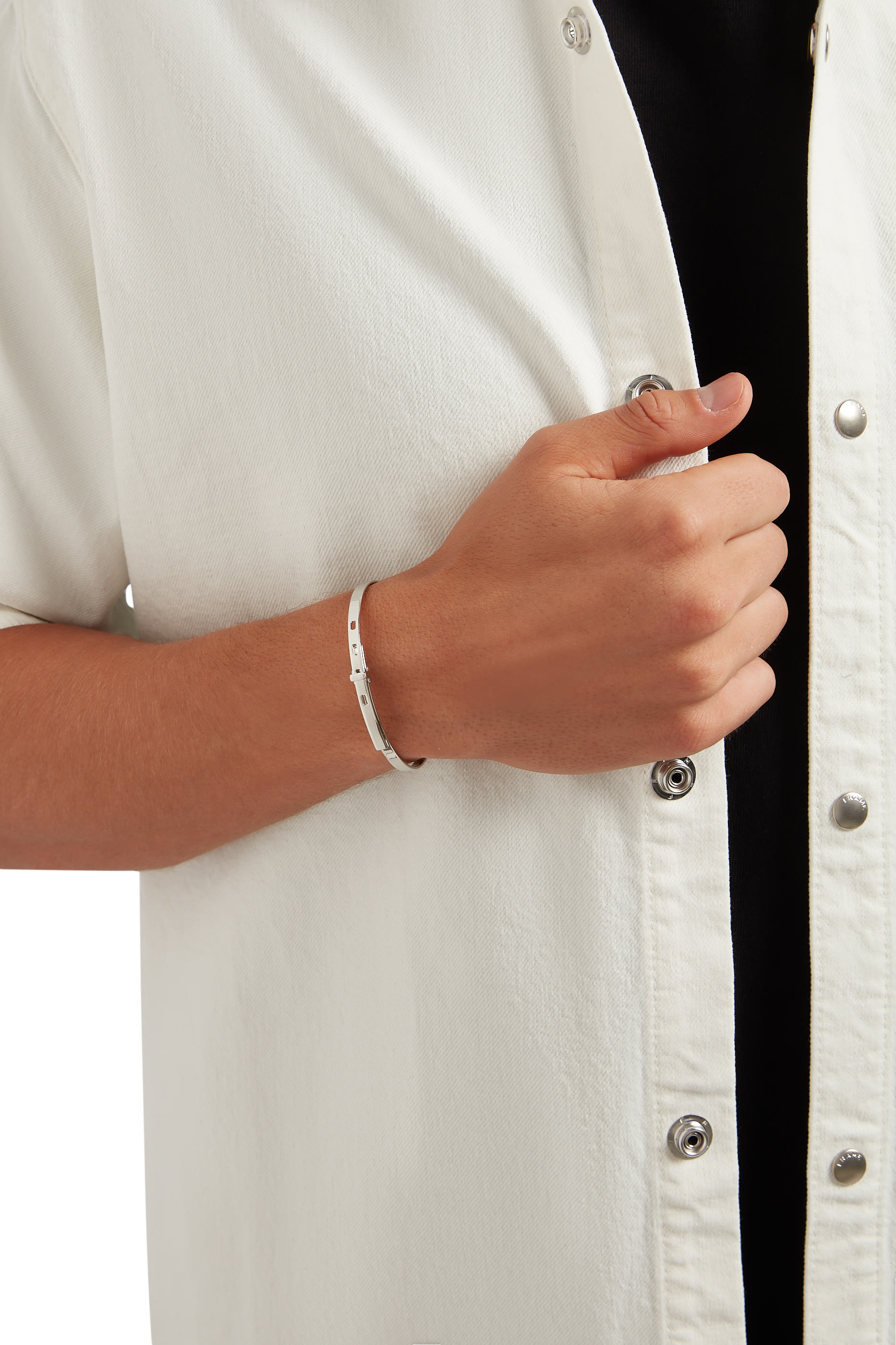 Sterling Silver Tailor Cuff Bracelet