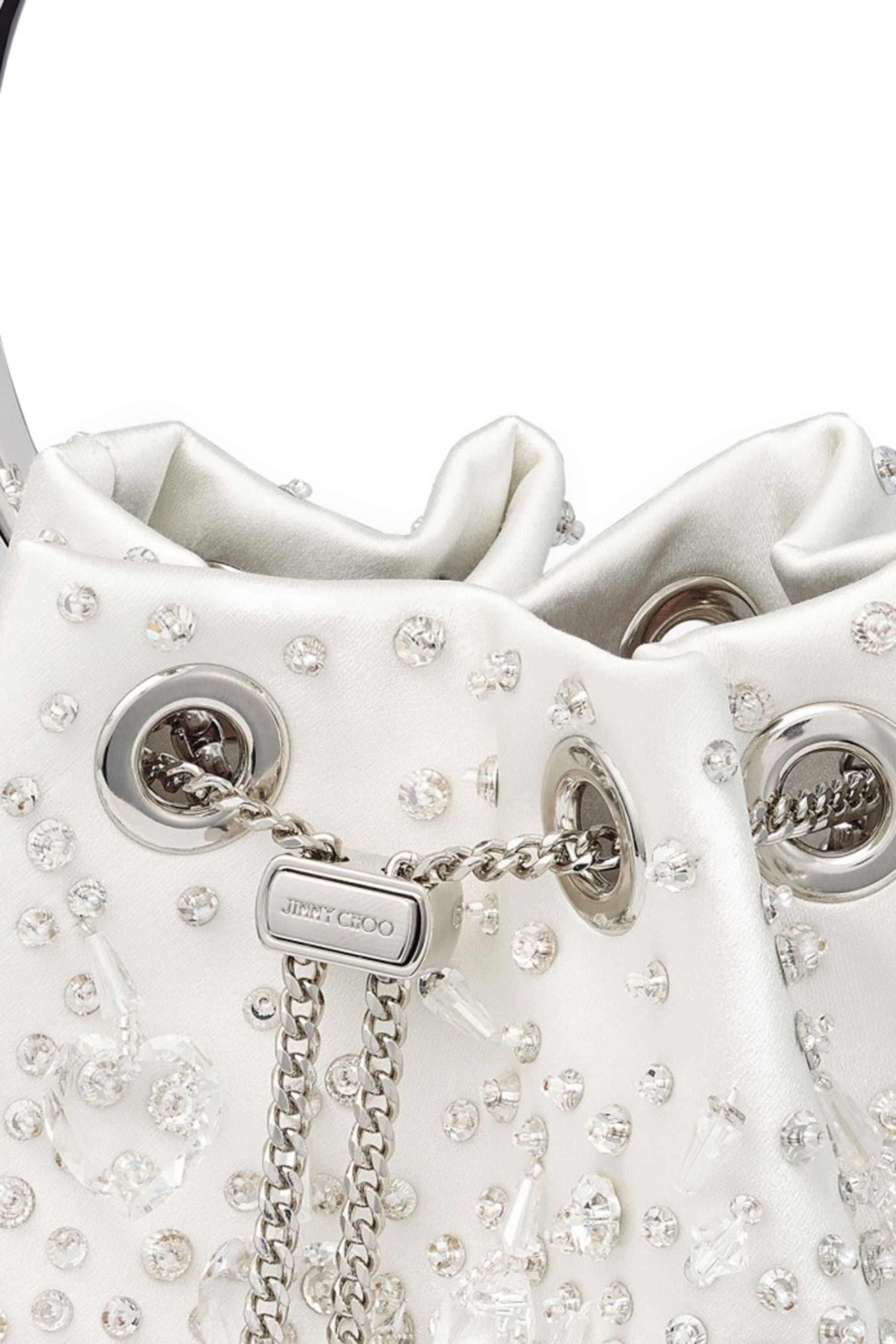 Bon Bon Satin Crystal Bag