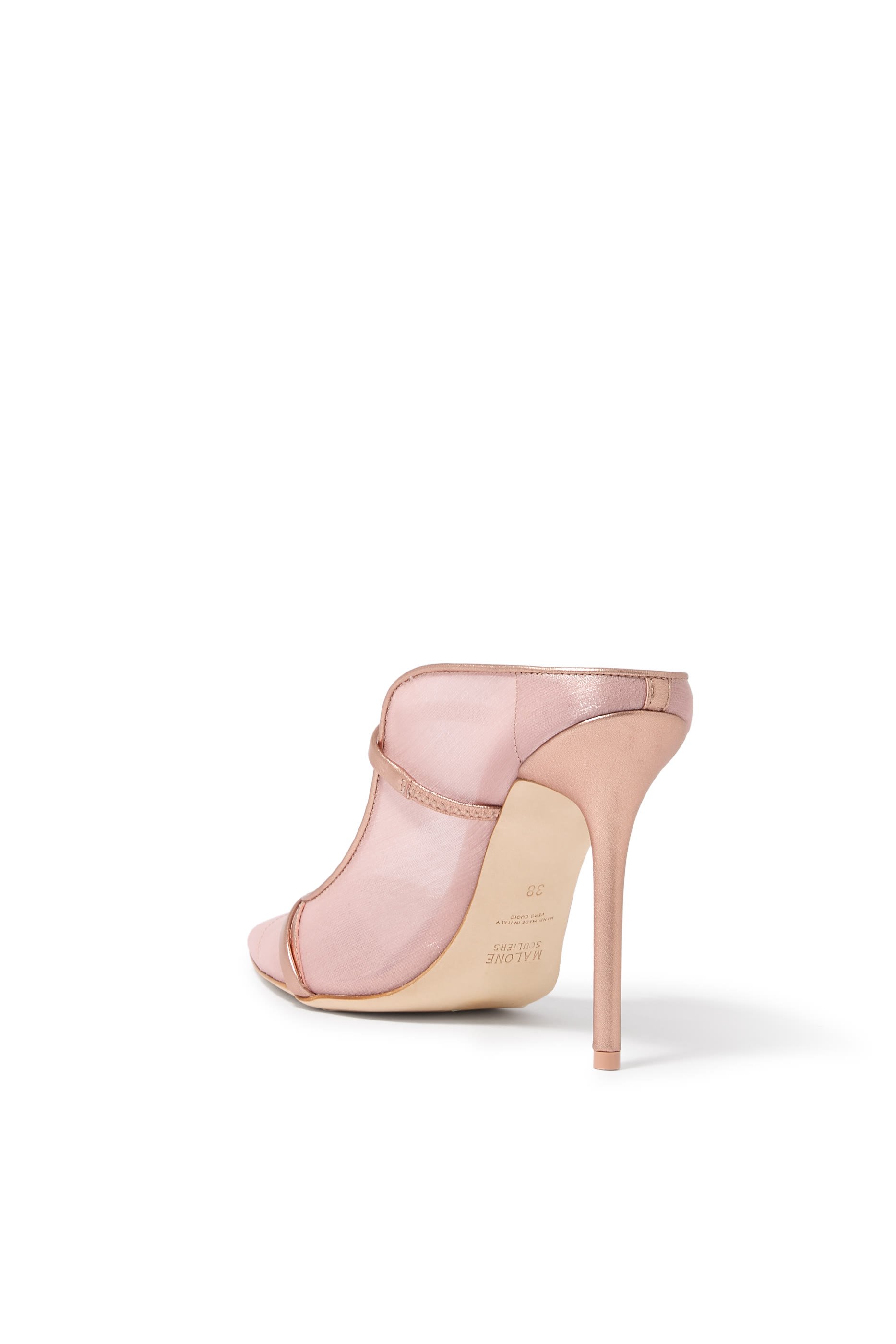 Maureen 100 Satin Mules