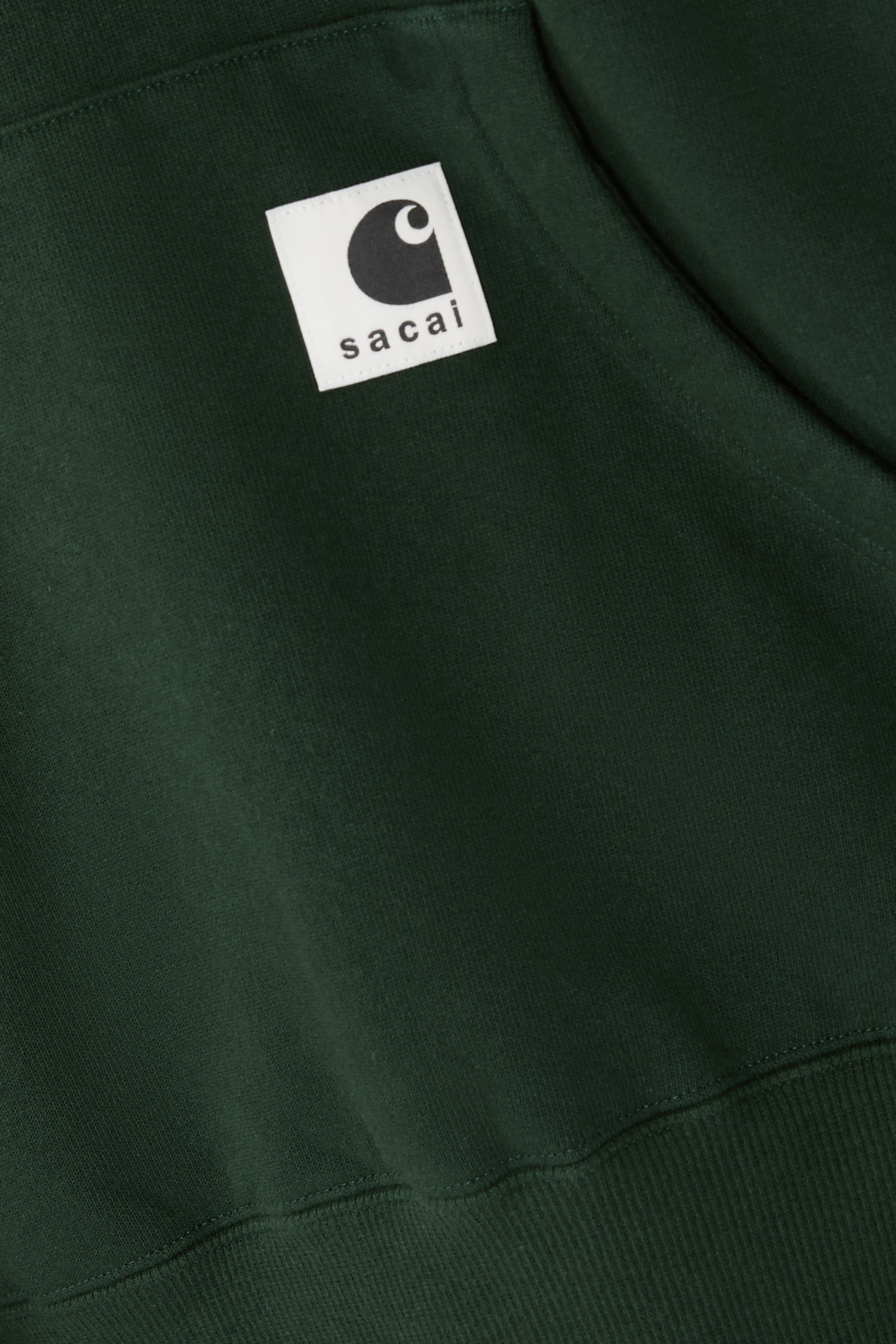 X Logo Cotton Jersey Hoodie