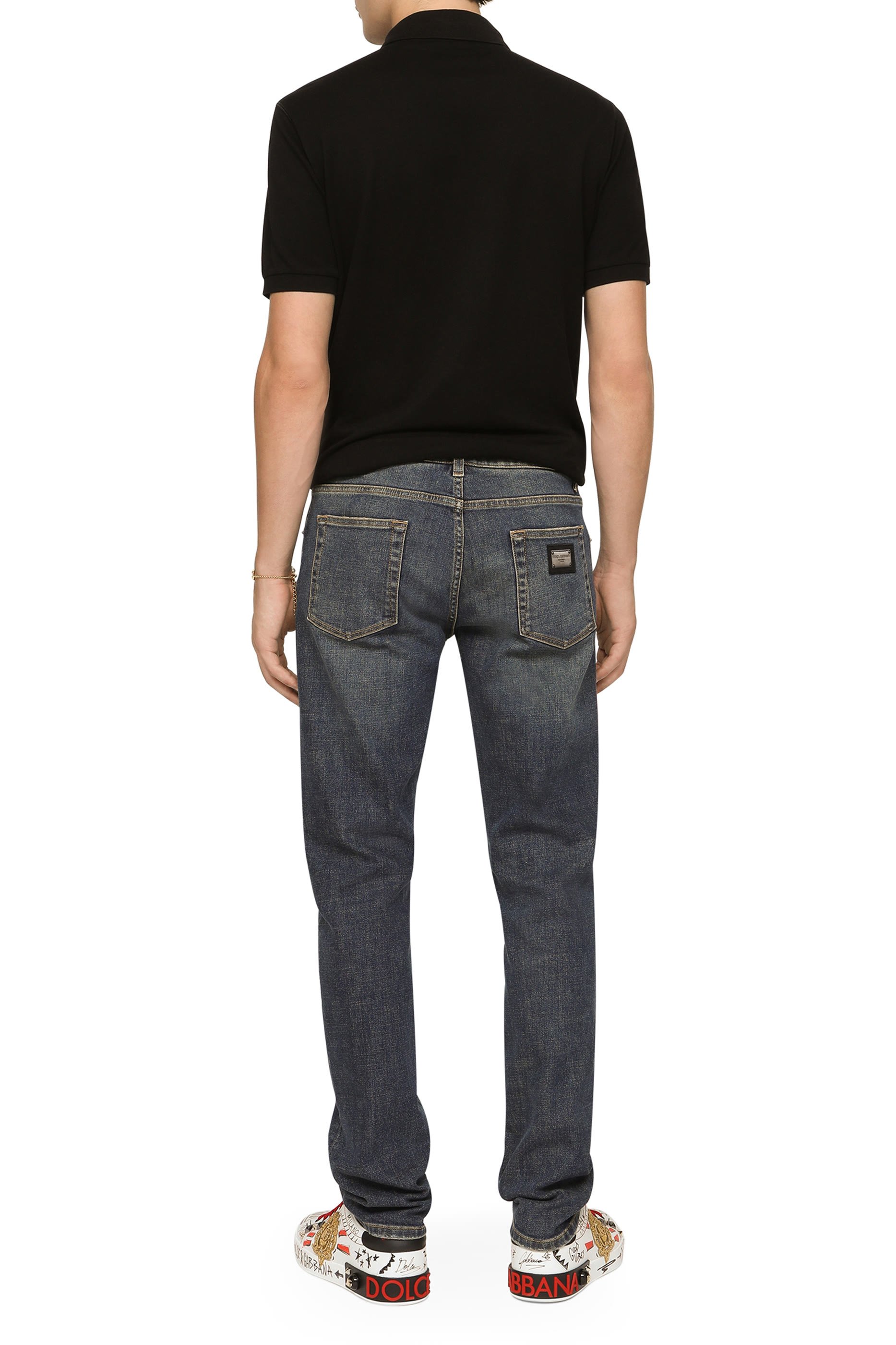 Logo Cotton Piqu&eacute; Polo-Shirt