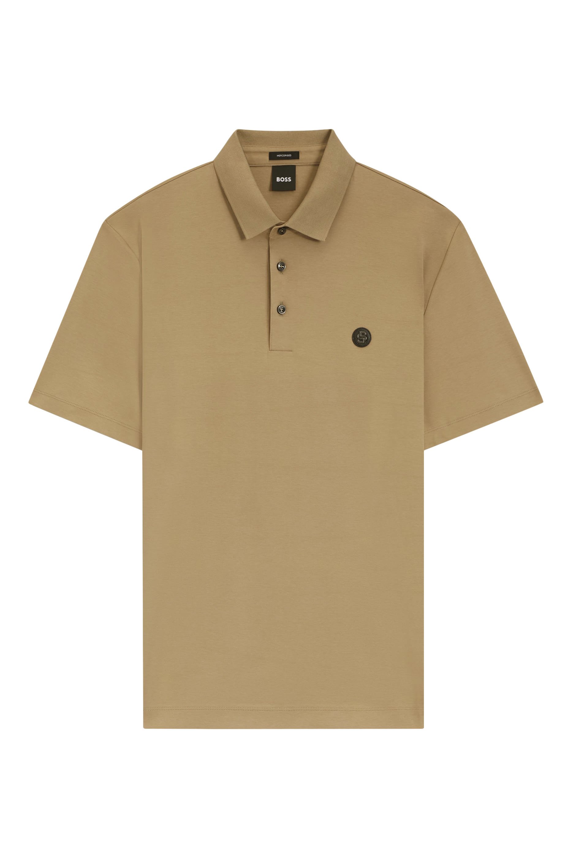 Double B Monogram Mercerised-Cotton Polo Shirt