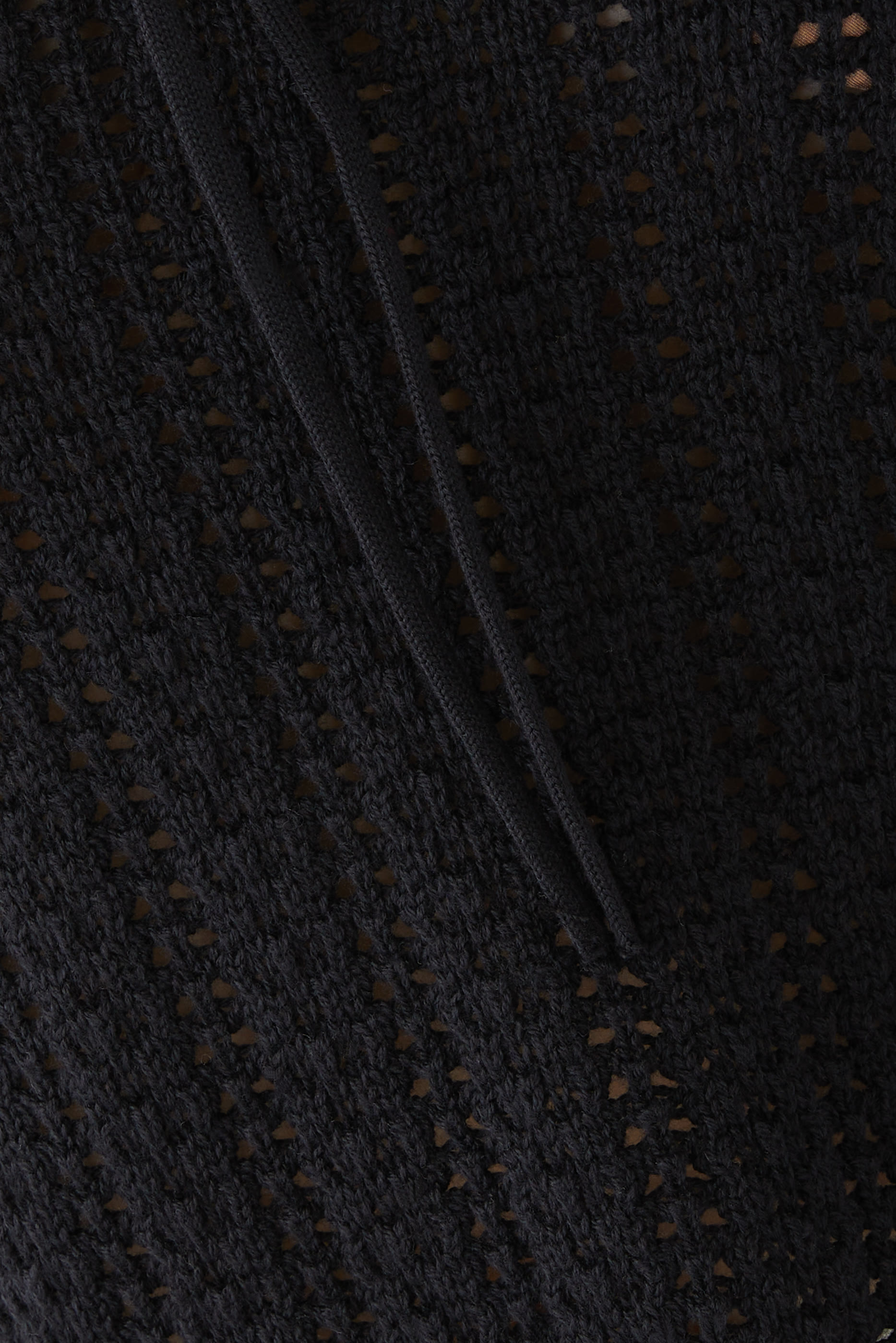 Pointelle Scalloped Shoulder Cami Top