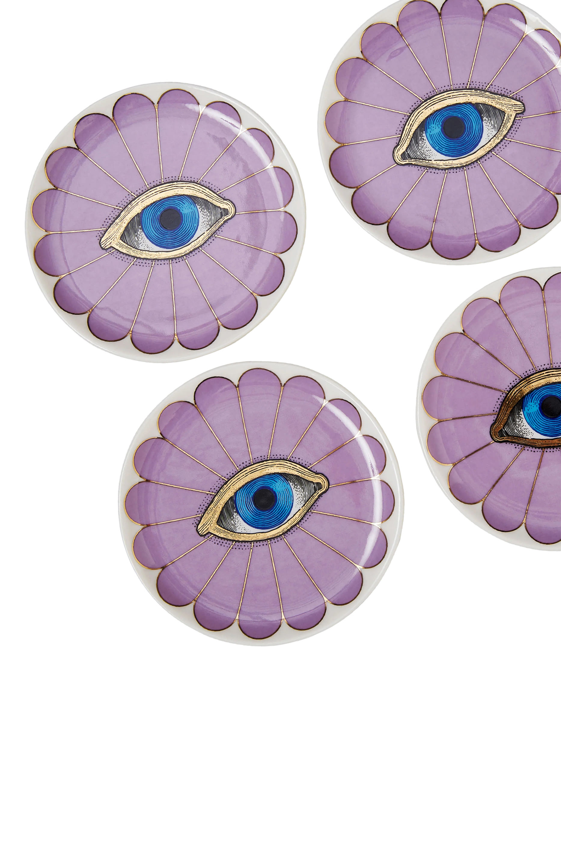 Fleur Coasters, Set of 4