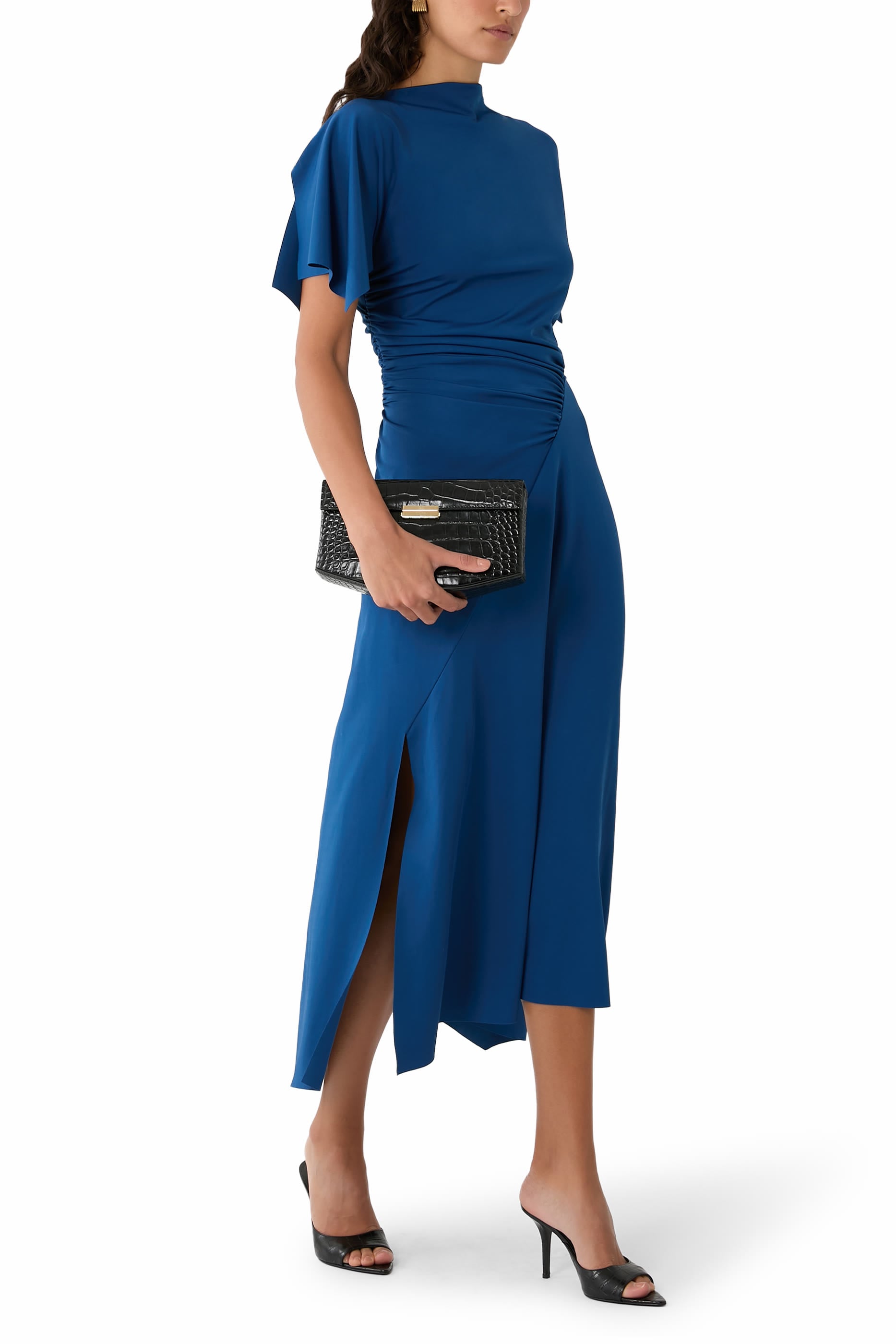 Cap Sleeve Maxi Dress