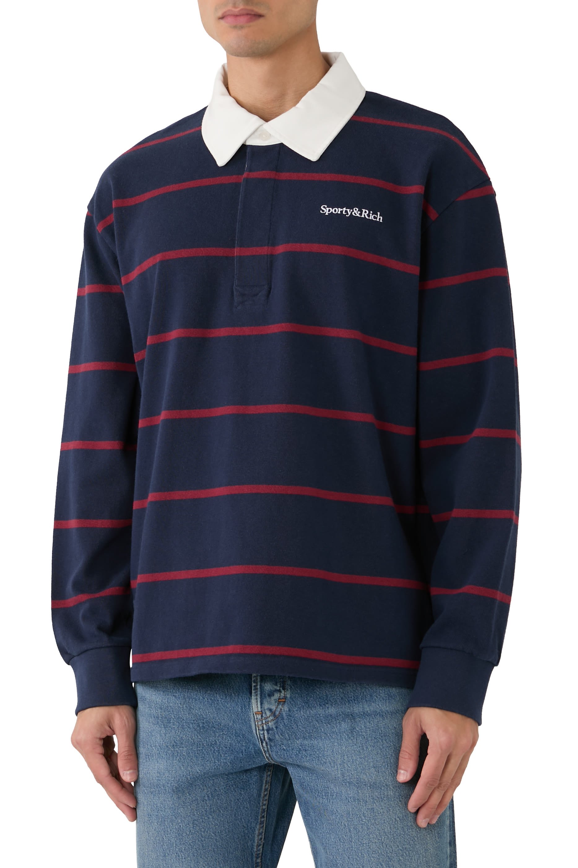 Serif Logo Rugby Polo