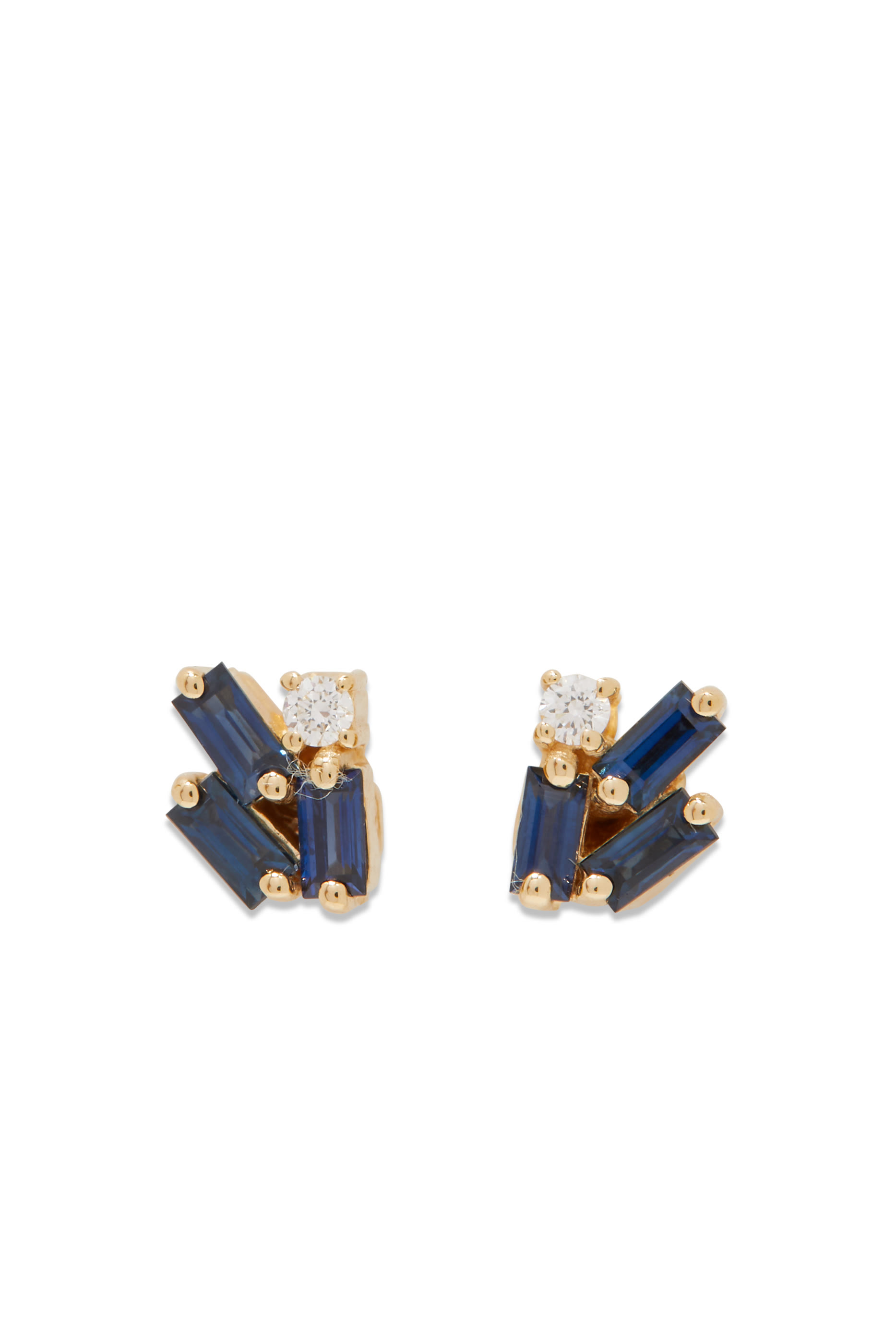 Blue Eva Studs