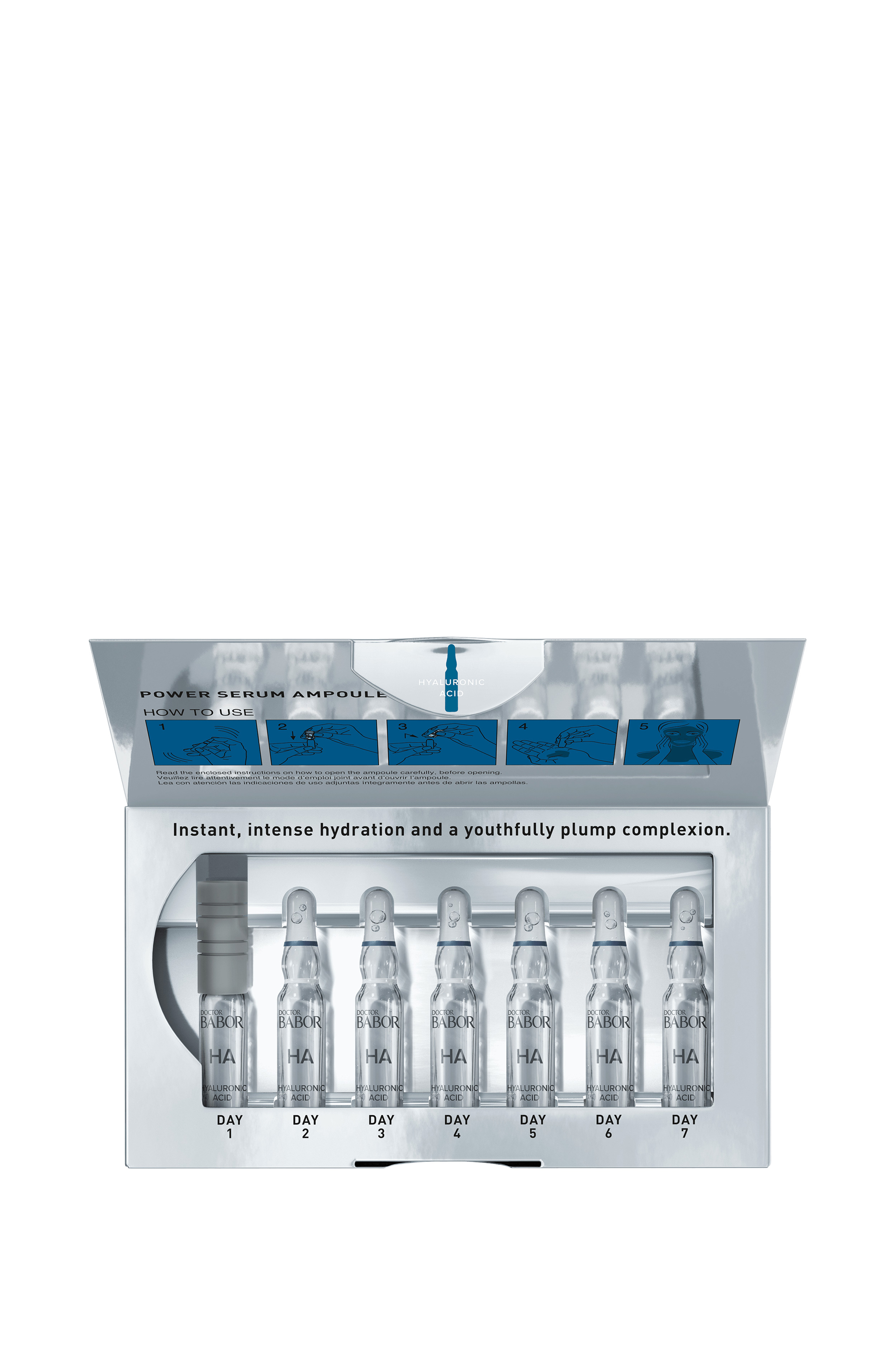 Hyaluronic Acid Power Serum Ampoules, Set Of 7