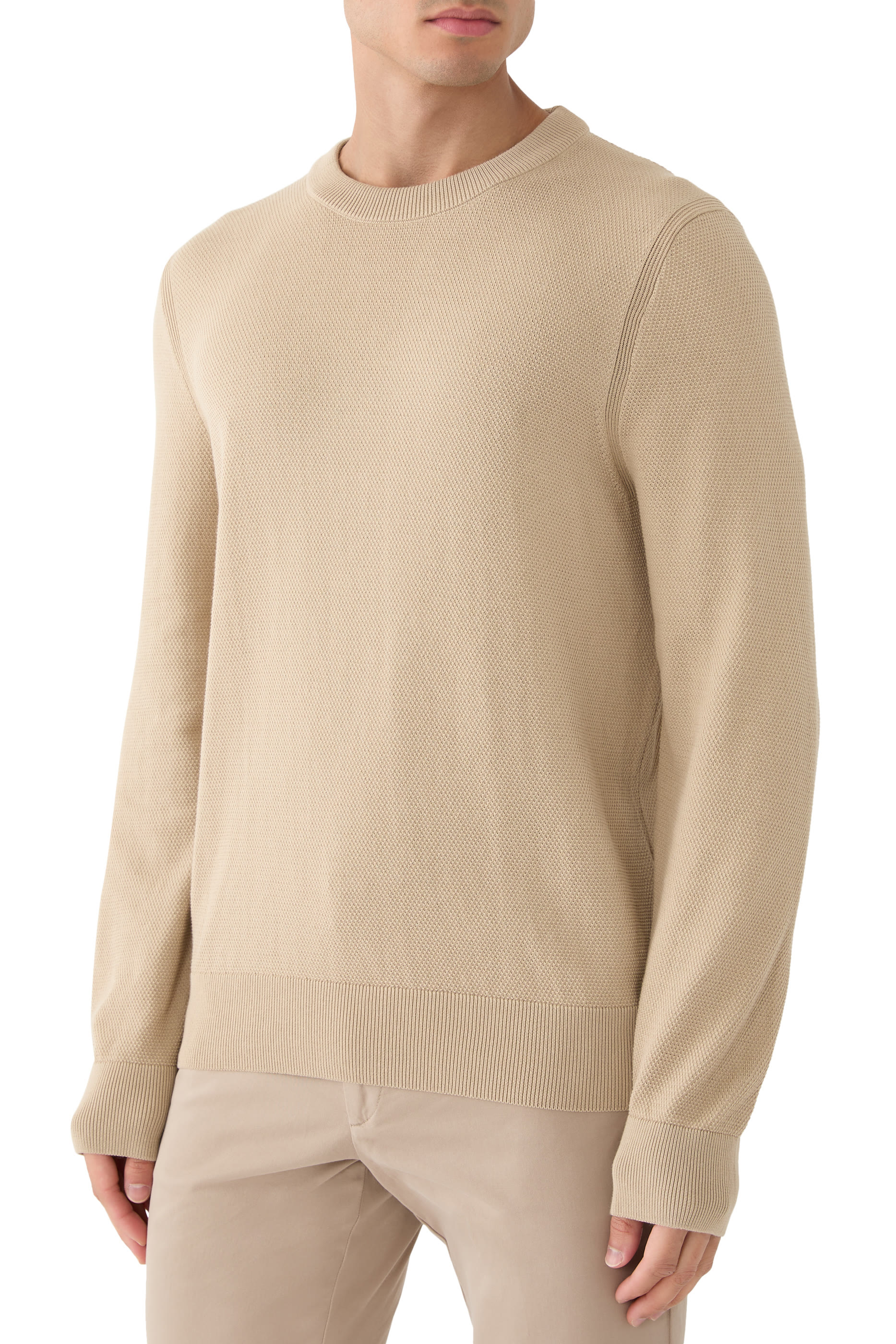 Micro-Structured Sweater
