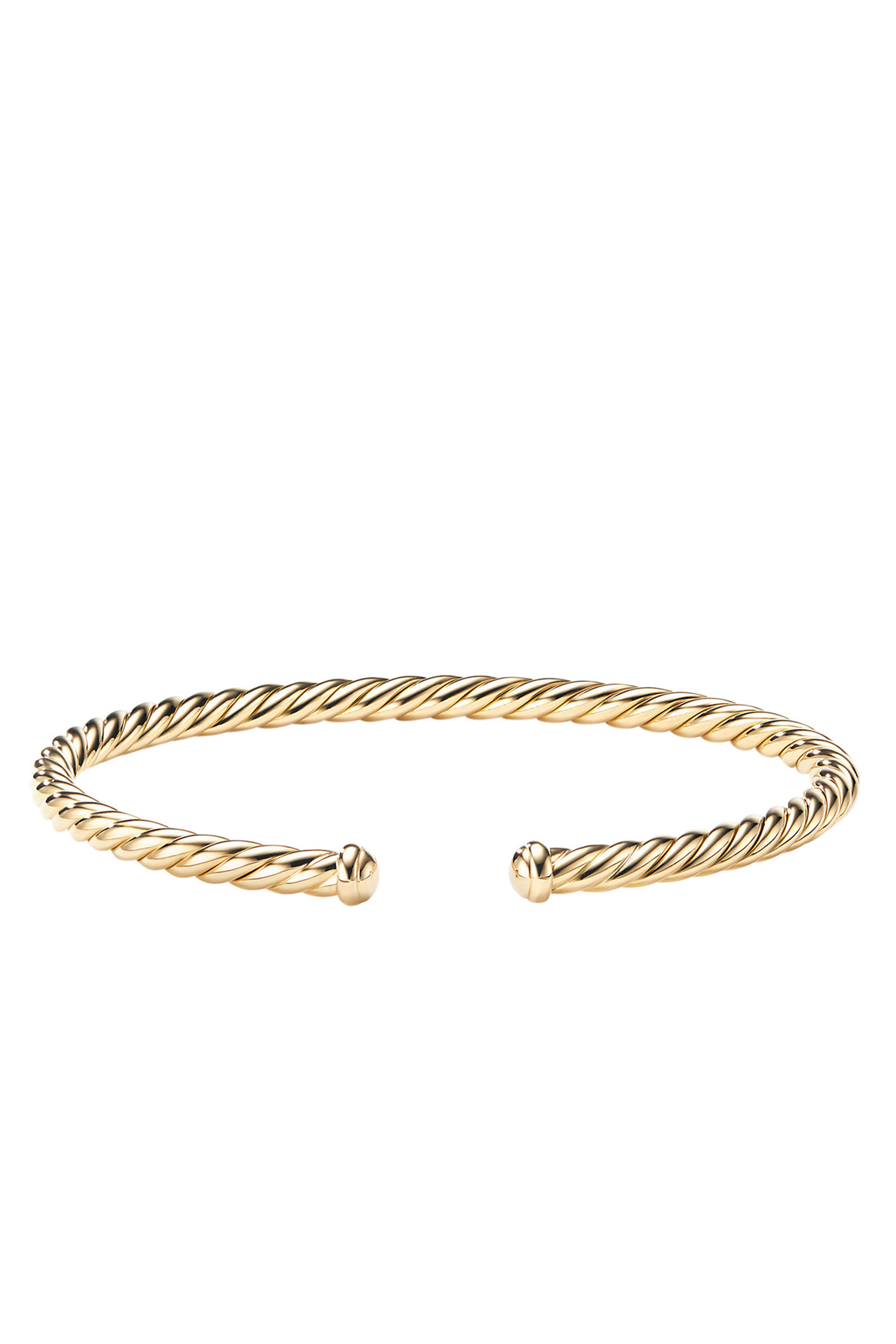 Classic Cablespira® Bracelet, 18k Yellow Gold