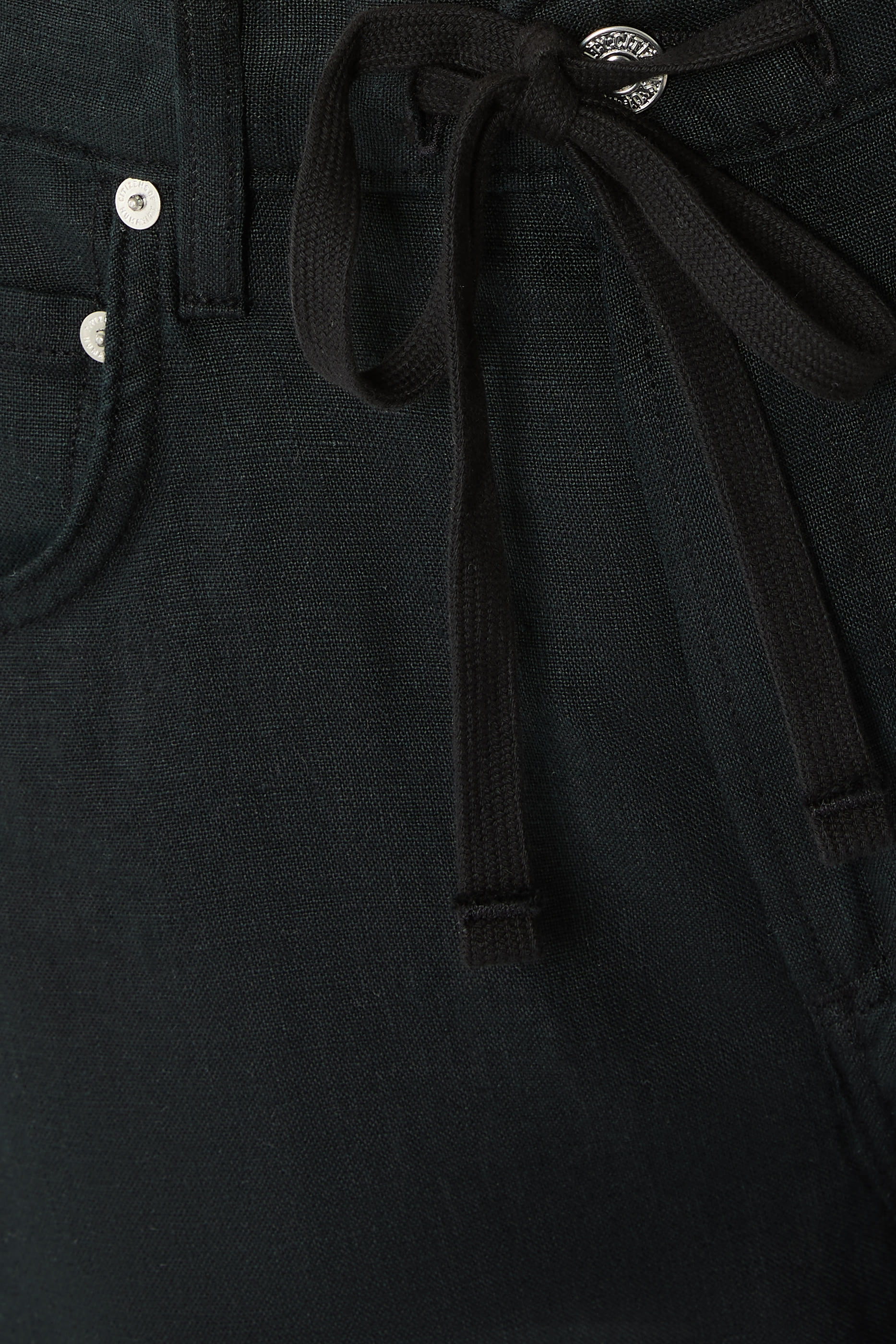 Brynn Pull-On Linen Trousers 