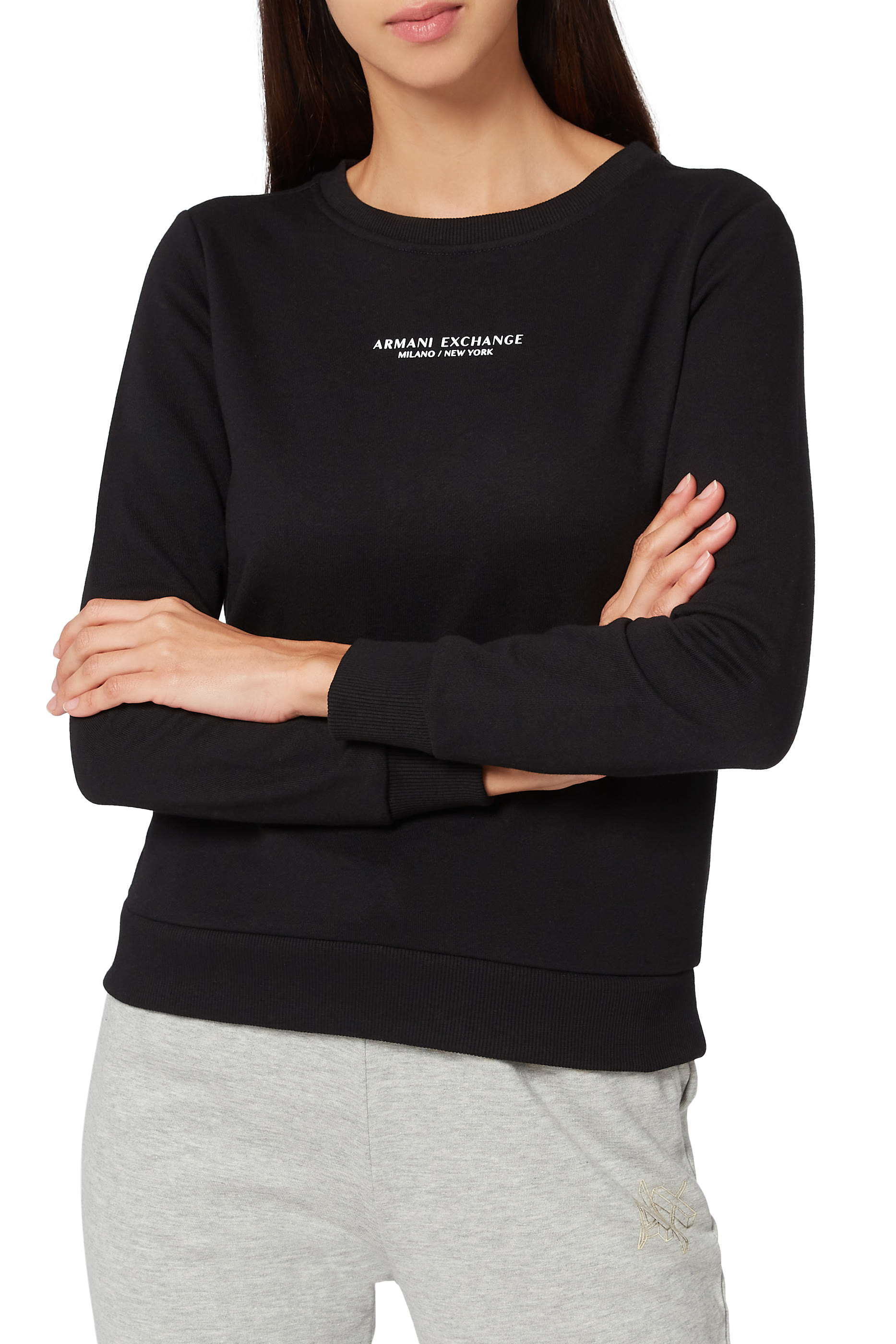 Logo Print Long-Sleeve Shirt