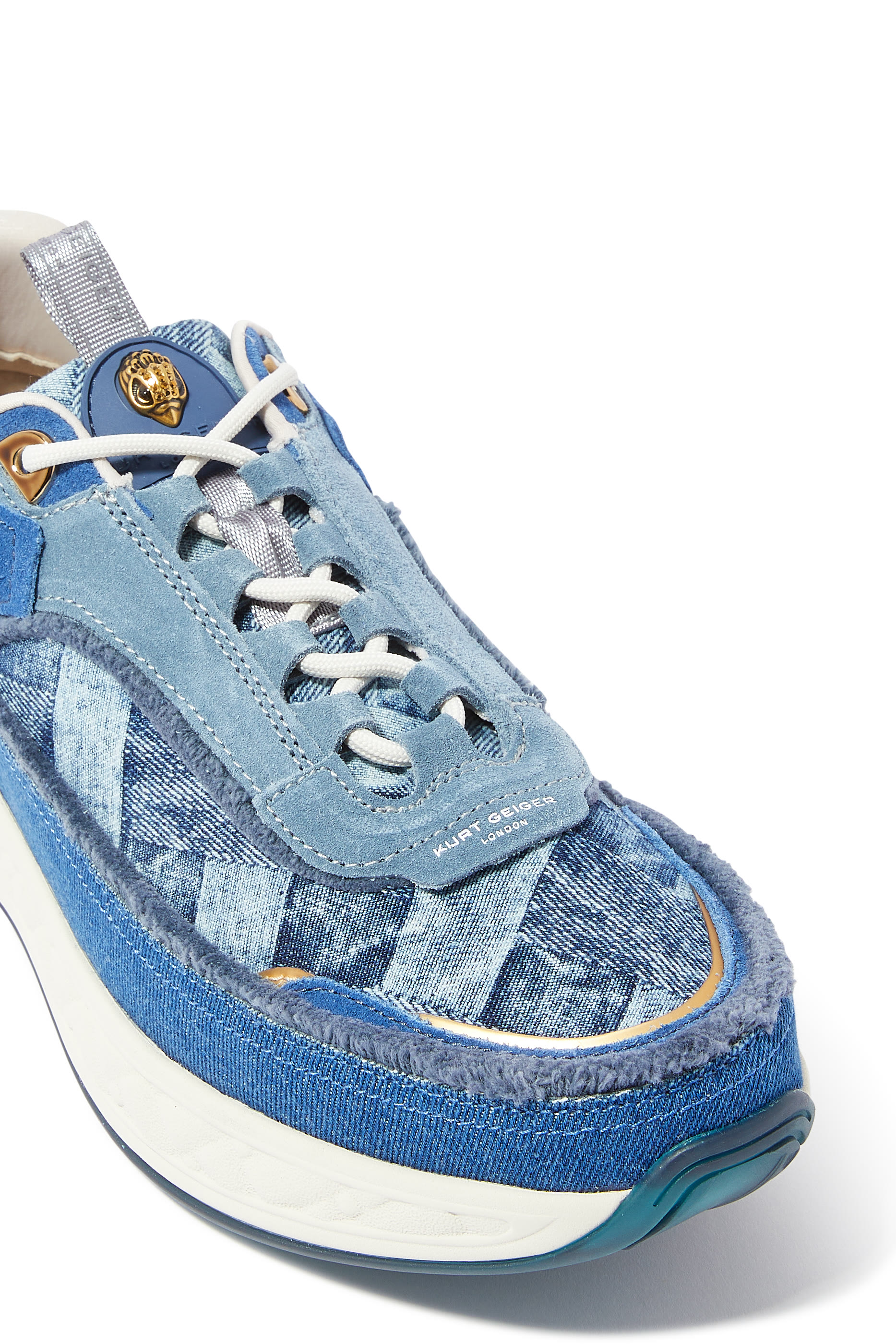 Kensington Fabric Leather Sneakers